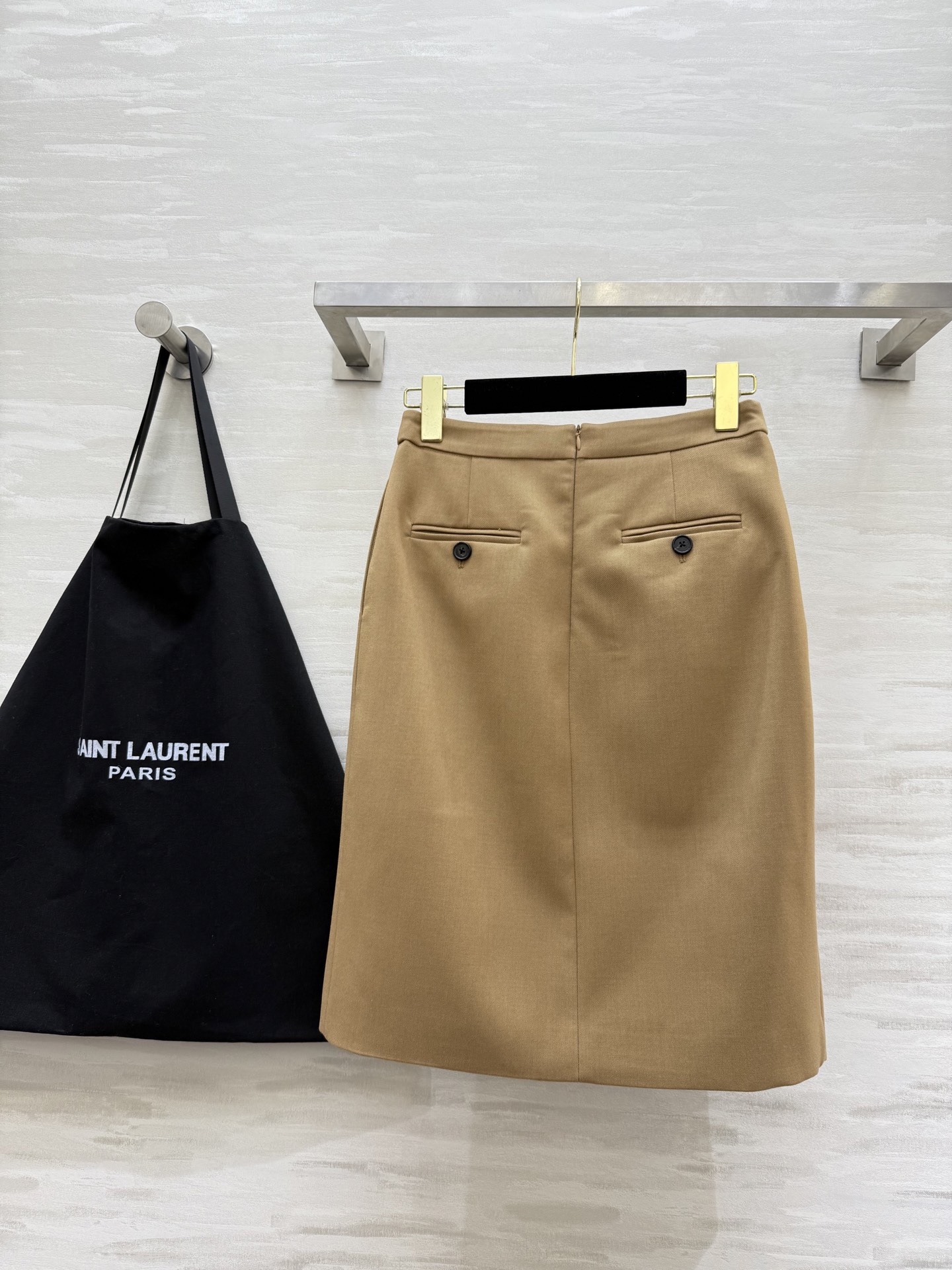 #ysl²⁵秋冬新款 西服半裙 高品质定制 现货首发size：S/M/L/XL（s码腰围：68，裙长：5