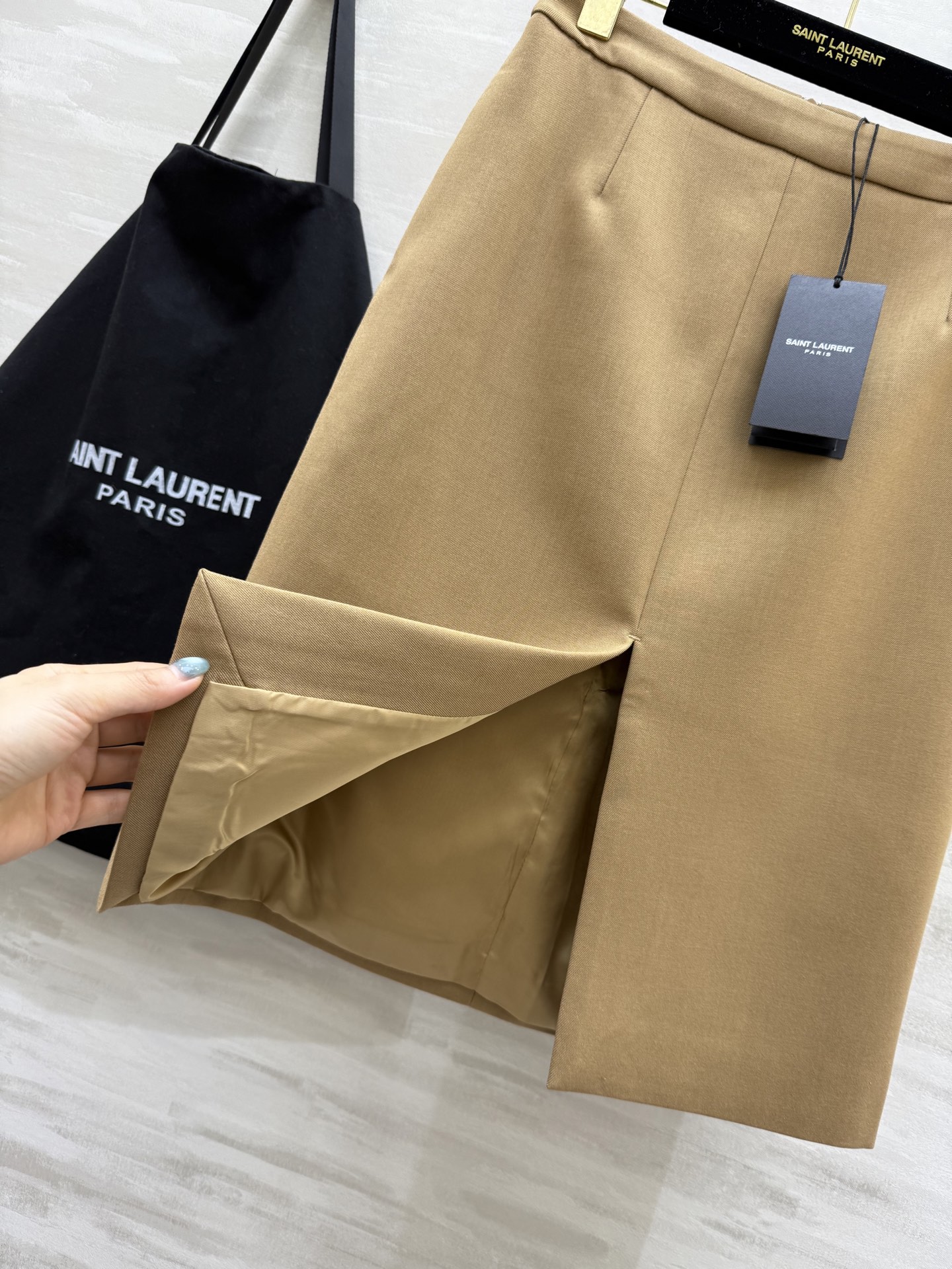 #ysl²⁵秋冬新款 西服半裙 高品质定制 现货首发size：S/M/L/XL（s码腰围：68，裙长：5