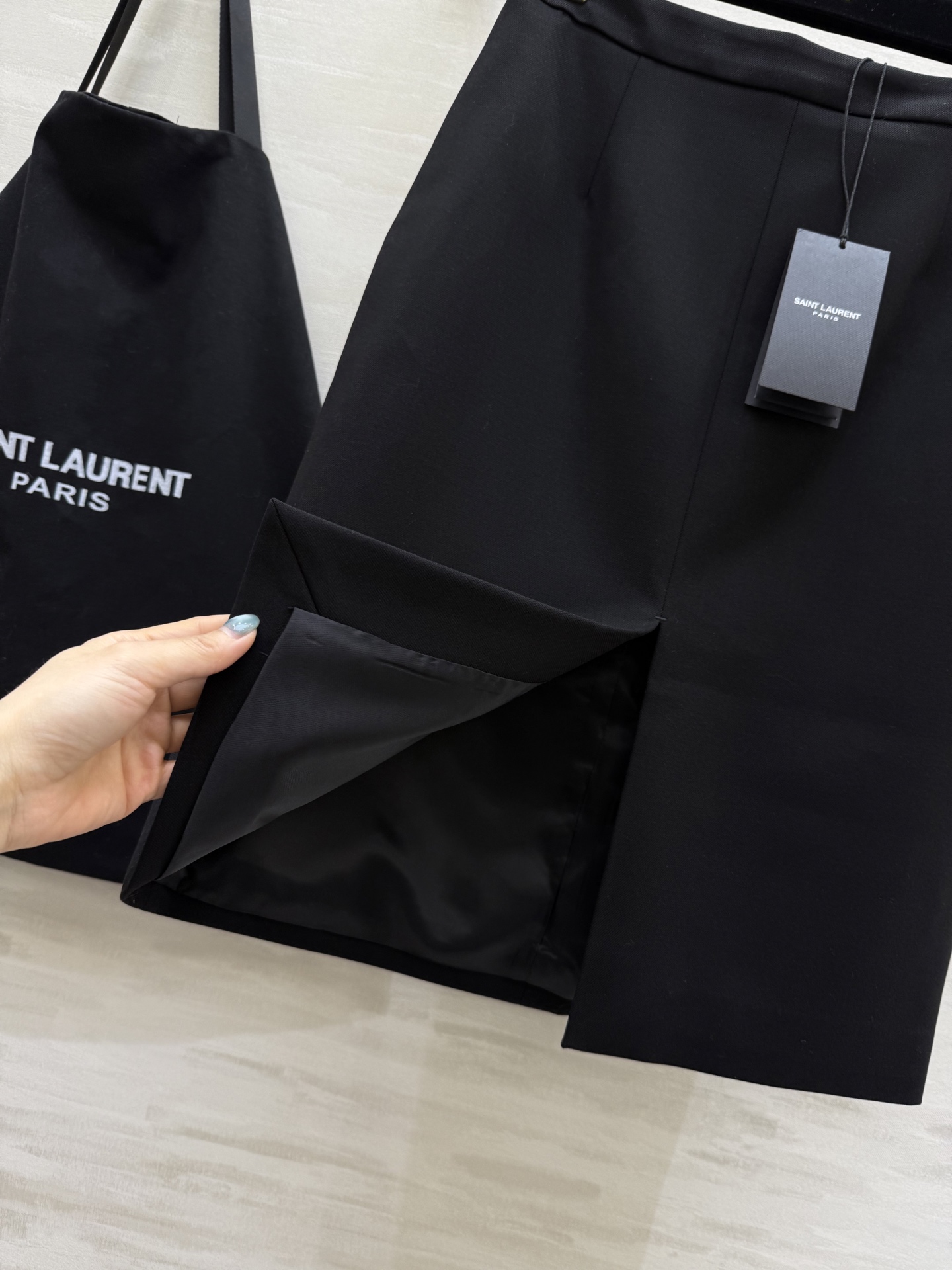 #ysl²⁵秋冬新款 西服半裙 高品质定制 现货首发size：S/M/L/XL（s码腰围：68，裙长：5