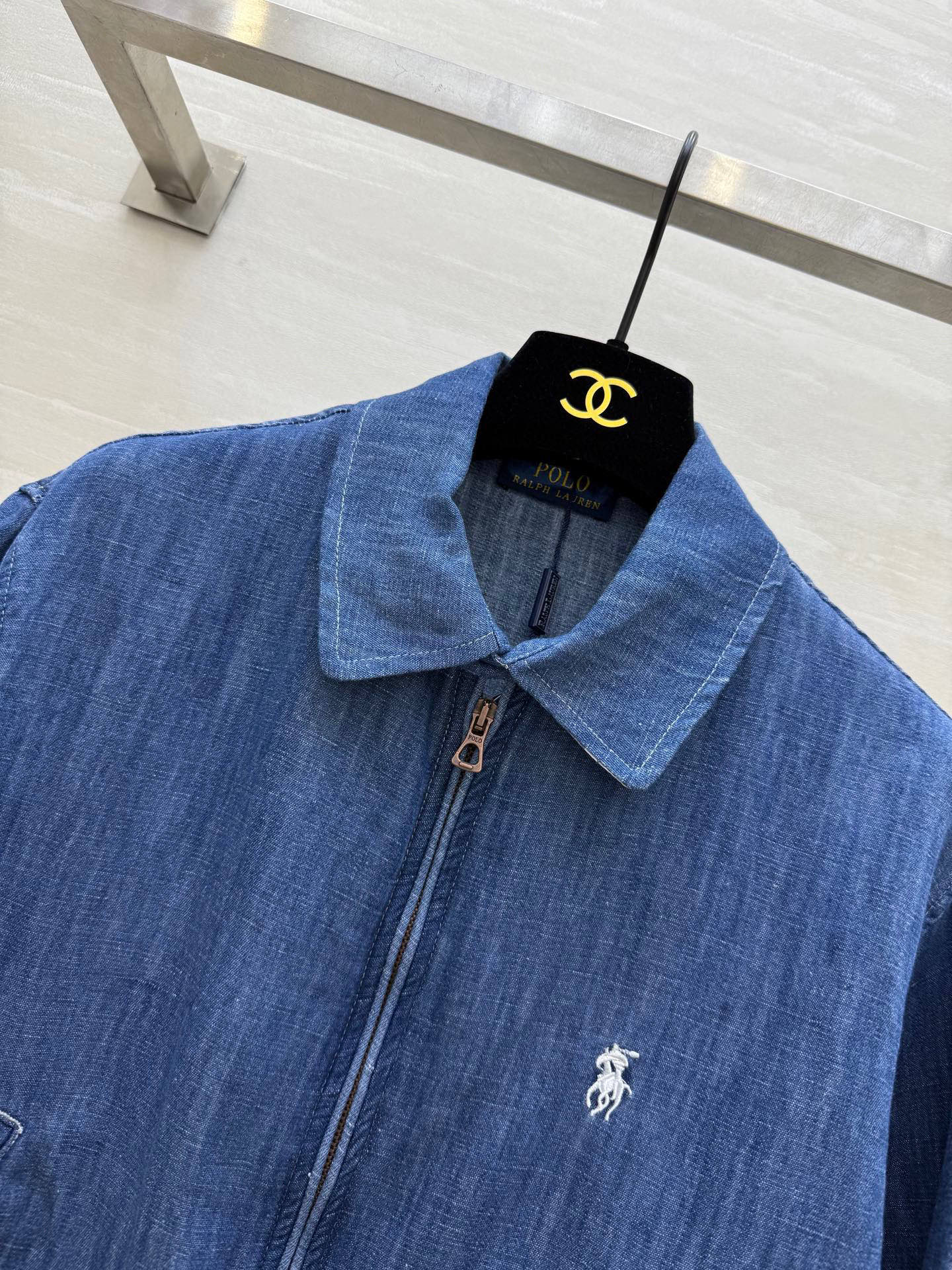 #PoLo²⁵早秋新款 夹克外套 经典刺绣图案 整个版型上身精气神 自带休闲帅气气质 刺绣小logo很加