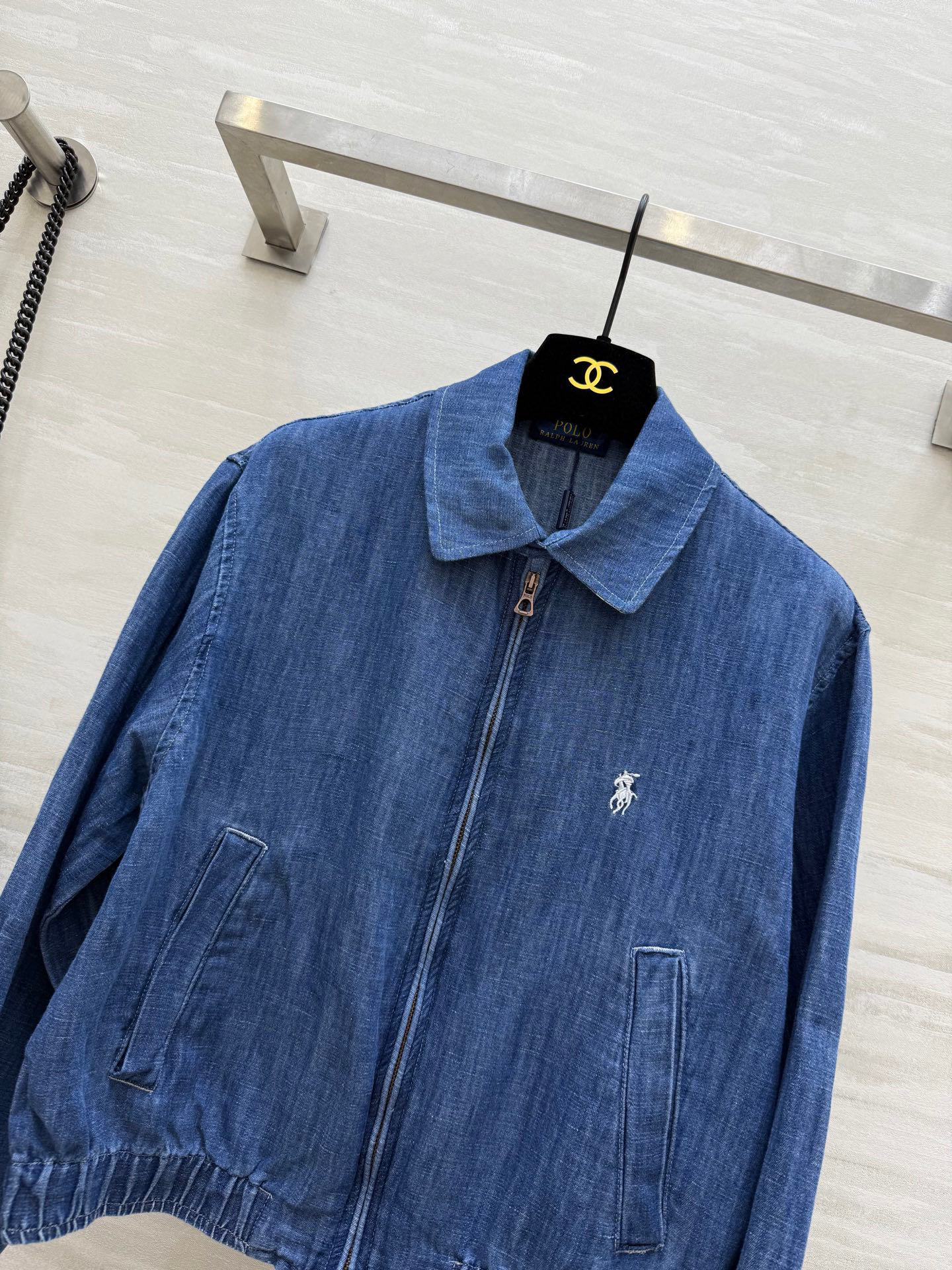 #PoLo²⁵早秋新款 夹克外套 经典刺绣图案 整个版型上身精气神 自带休闲帅气气质 刺绣小logo很加