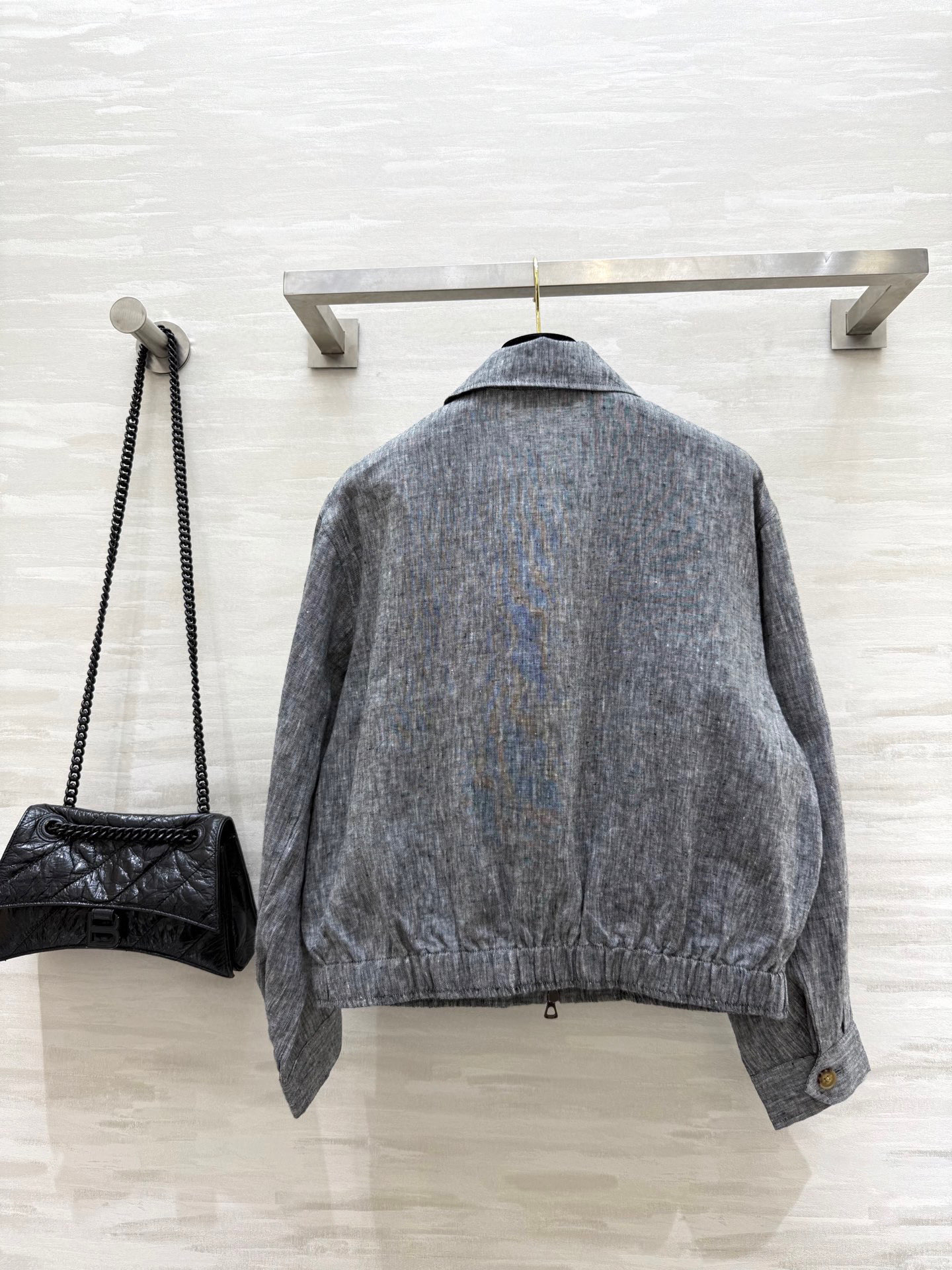 #PoLo²⁵早秋新款 夹克外套 经典刺绣图案 整个版型上身精气神 自带休闲帅气气质 刺绣小logo很加