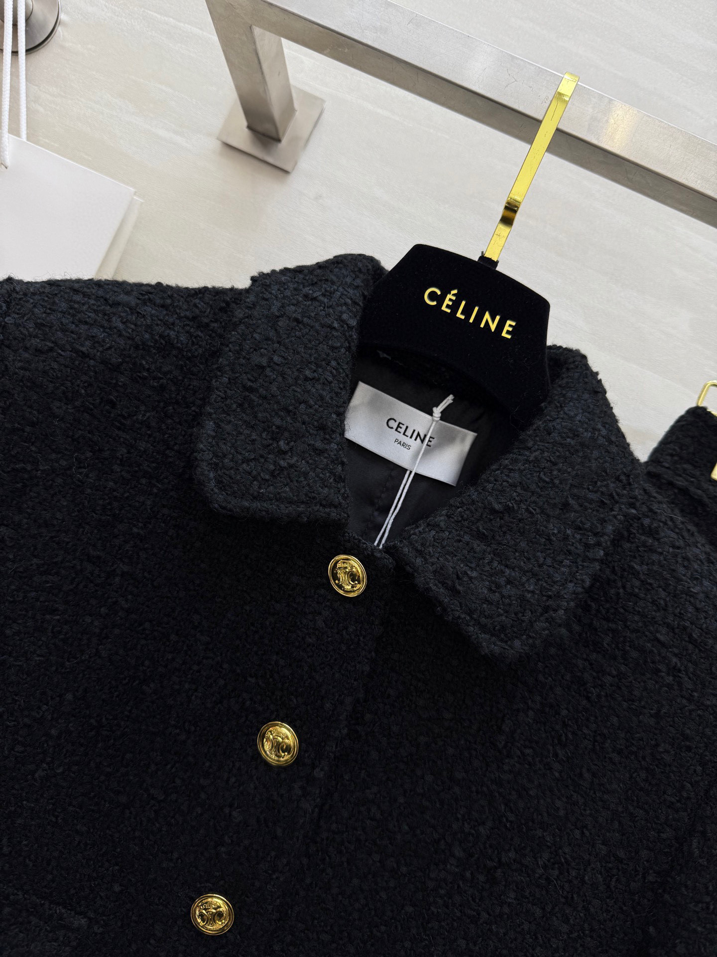 #Celin♡²⁵新款 名媛气质套装 高品质 现货首发size：S/M/L（M码肩宽：39，胸围：90，