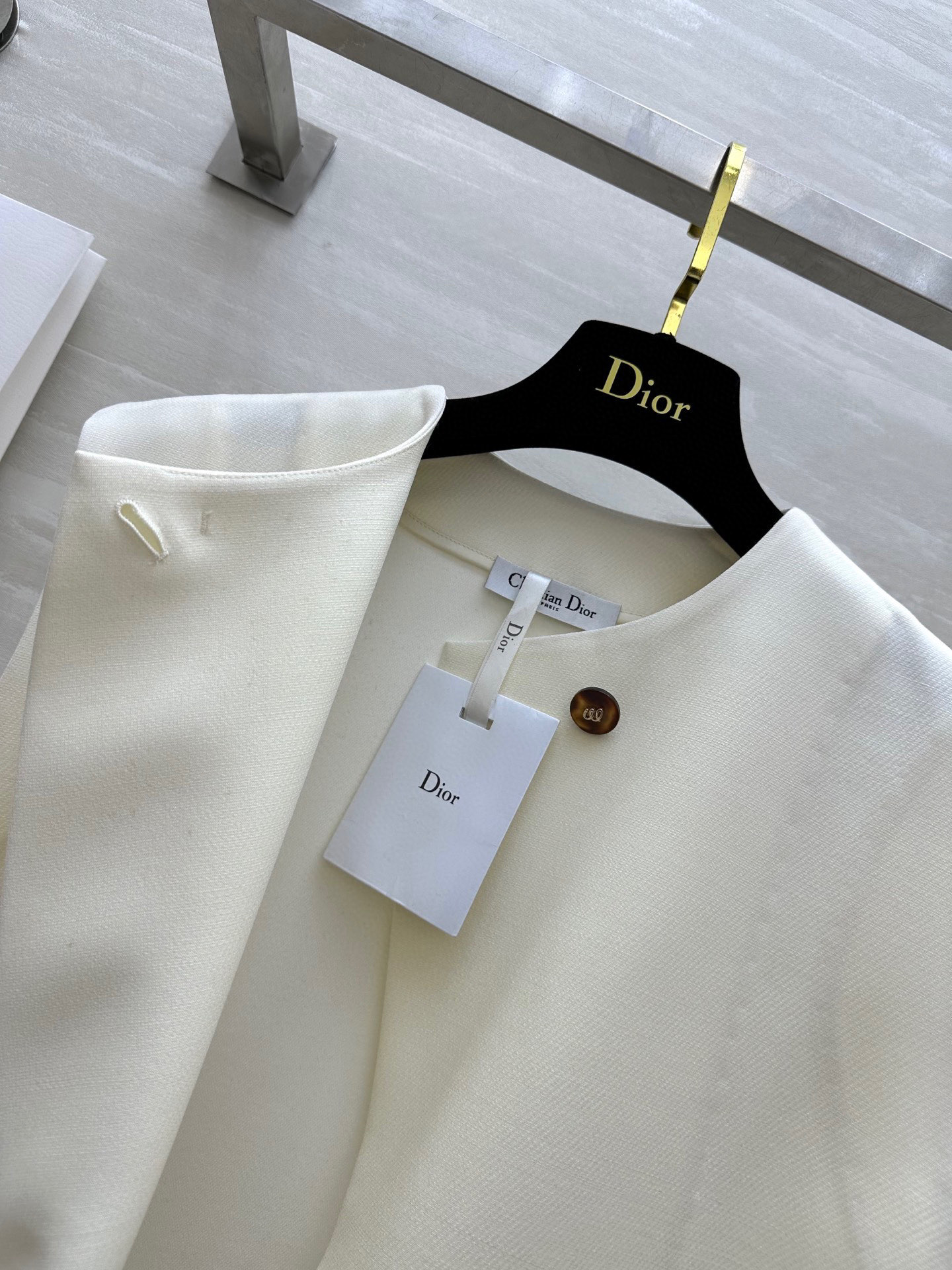 #Dio♡²⁵新款 丝毛马甲 高品质 现货首发size：36/38/40（38码胸围：104，衣长：54