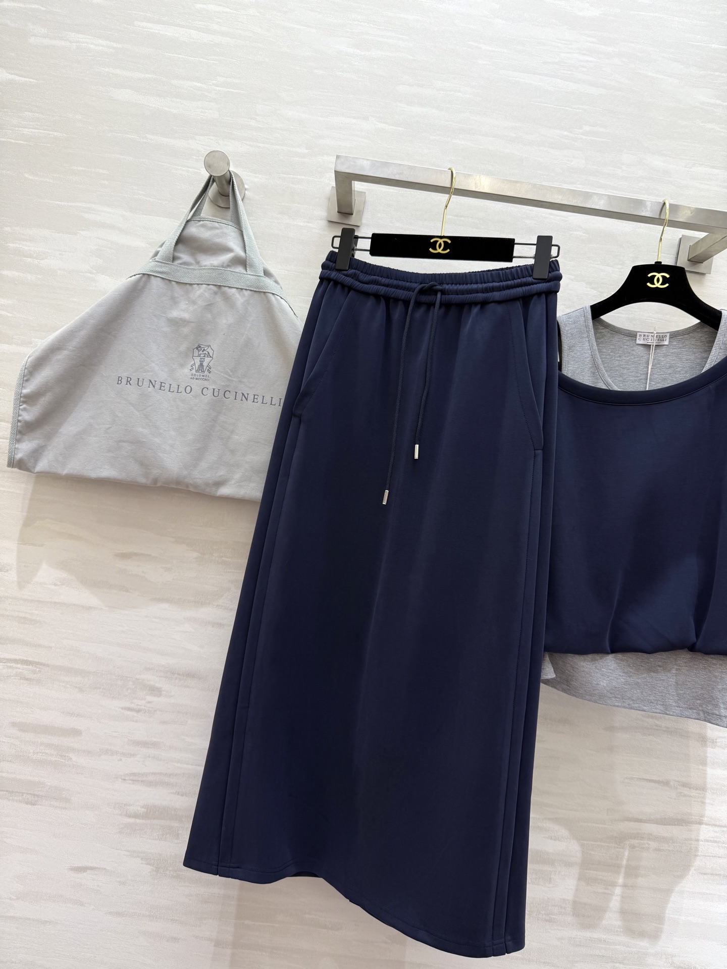 #BC²⁵秋冬新款 假两件休闲套装 高品质定制 现货首发size：S/M/L/XL（M码胸围：112，衣