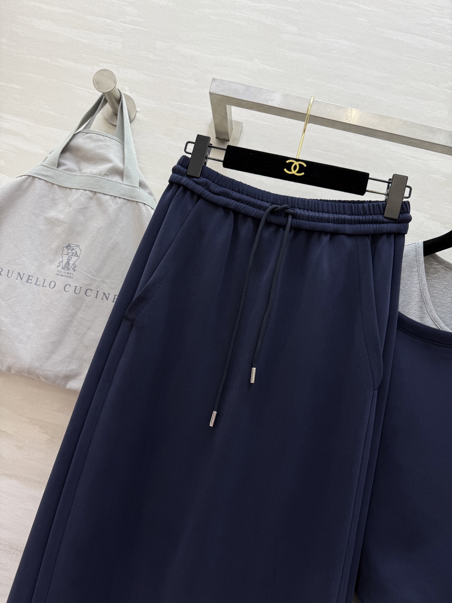 #BC²⁵秋冬新款 假两件休闲套装 高品质定制 现货首发size：S/M/L/XL（M码胸围：112，衣