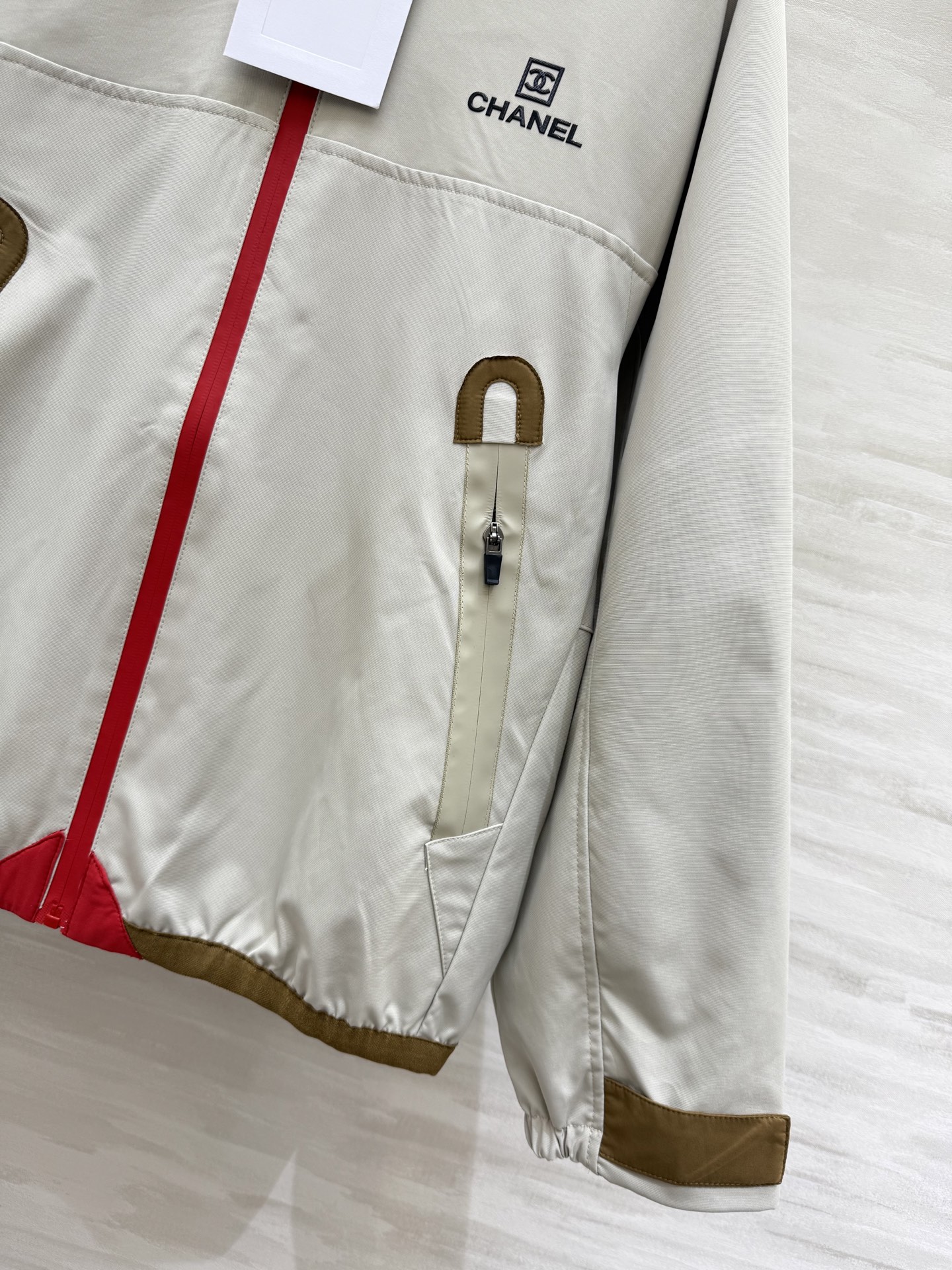 #Chane♡²⁵秋冬新款 中古系列 连帽冲锋衣外套 高品质定制 现货首发size：36/38/40（3