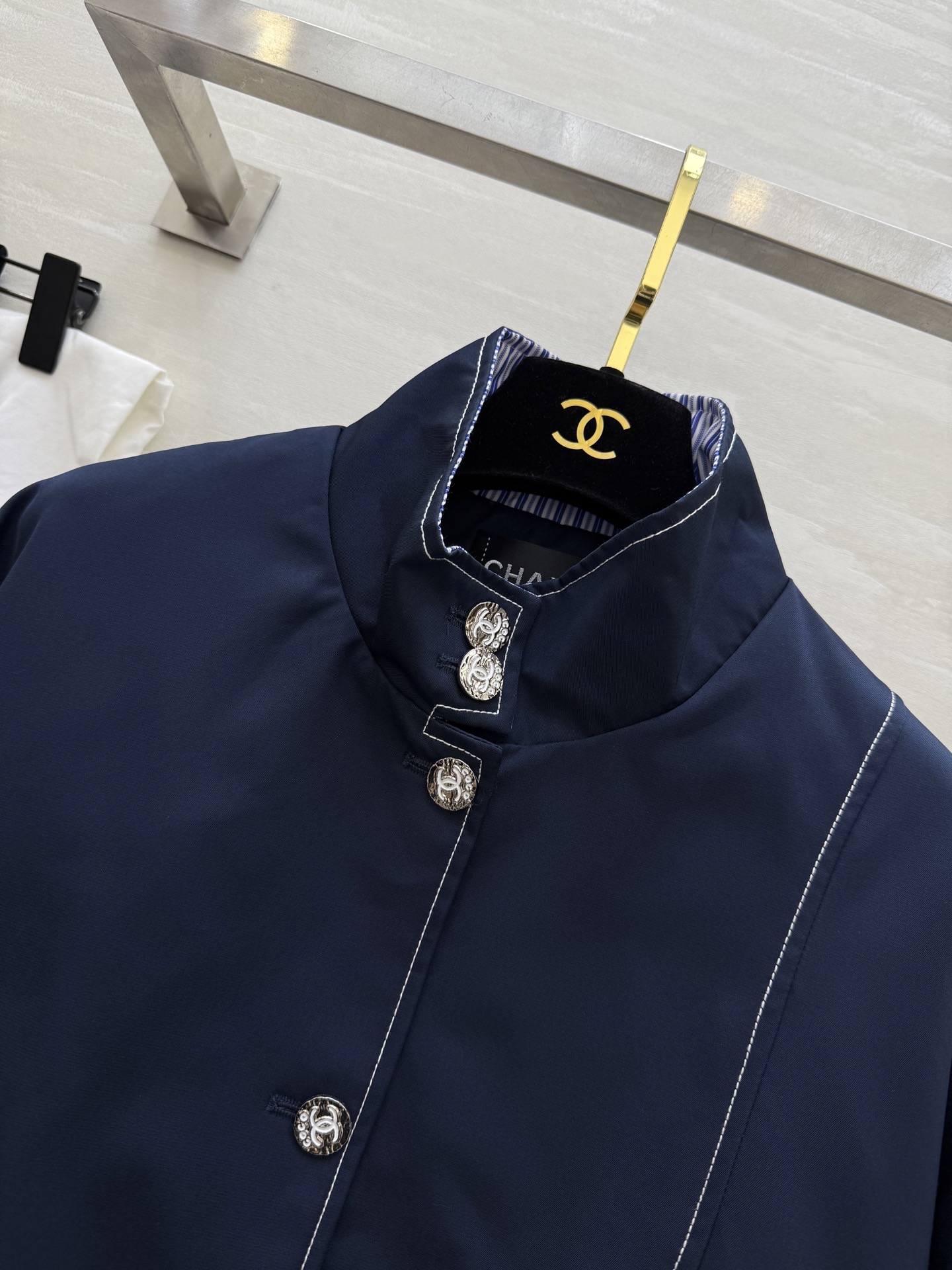 #Chane♡²⁵秋冬新款 中古系列 牛仔夹克外套 高品质定制 现货首发size：36/38/40（38