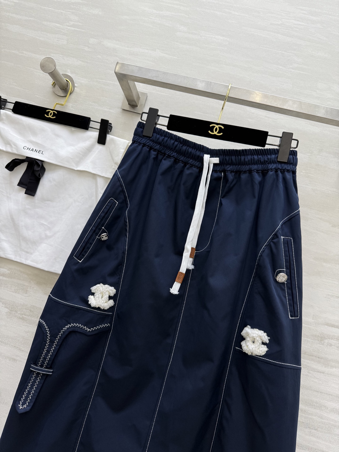 #Chane♡²⁵秋冬新款 中古系列 牛仔半裙 高品质 现货首发size：36/38/40（38码弹力腰