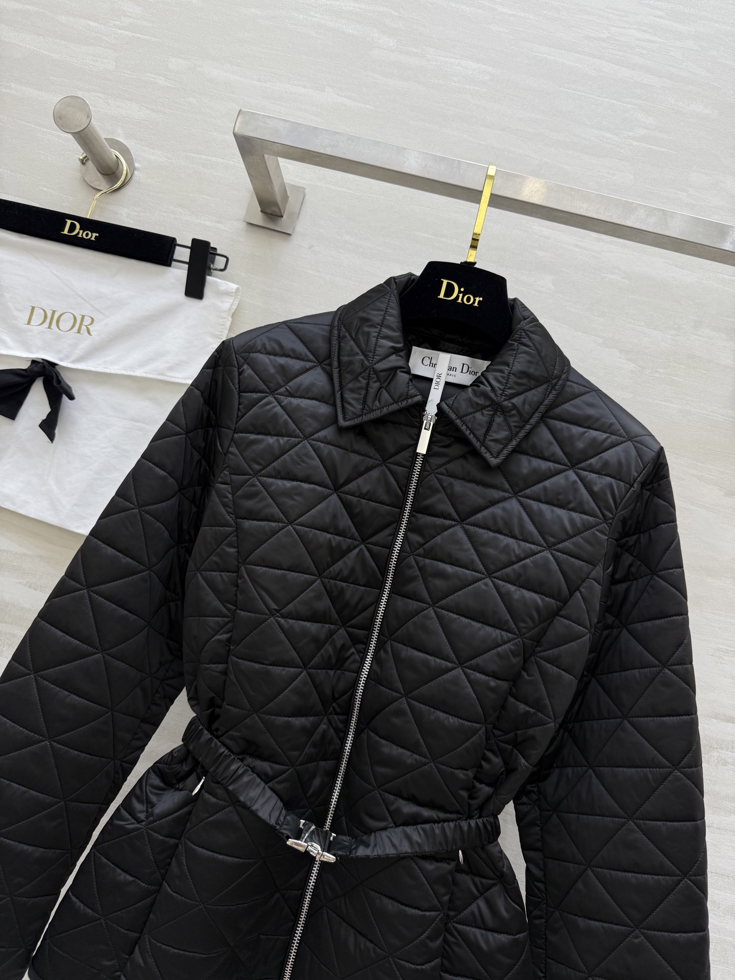 #DIO♡²⁵秋冬新款 藤格纹驼绒羽绒服 高品质定制 现货首发size：S/M/L（s码肩宽：39，胸围