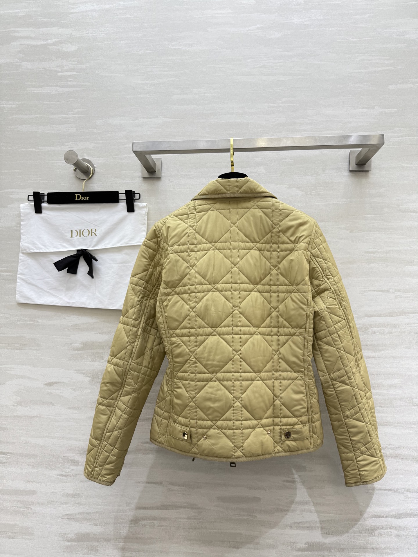 #DIO♡²⁵秋冬新款 藤格纹翻领棉服 高品质定制 现货首发size：S/M/L/XL（s码肩宽：37，