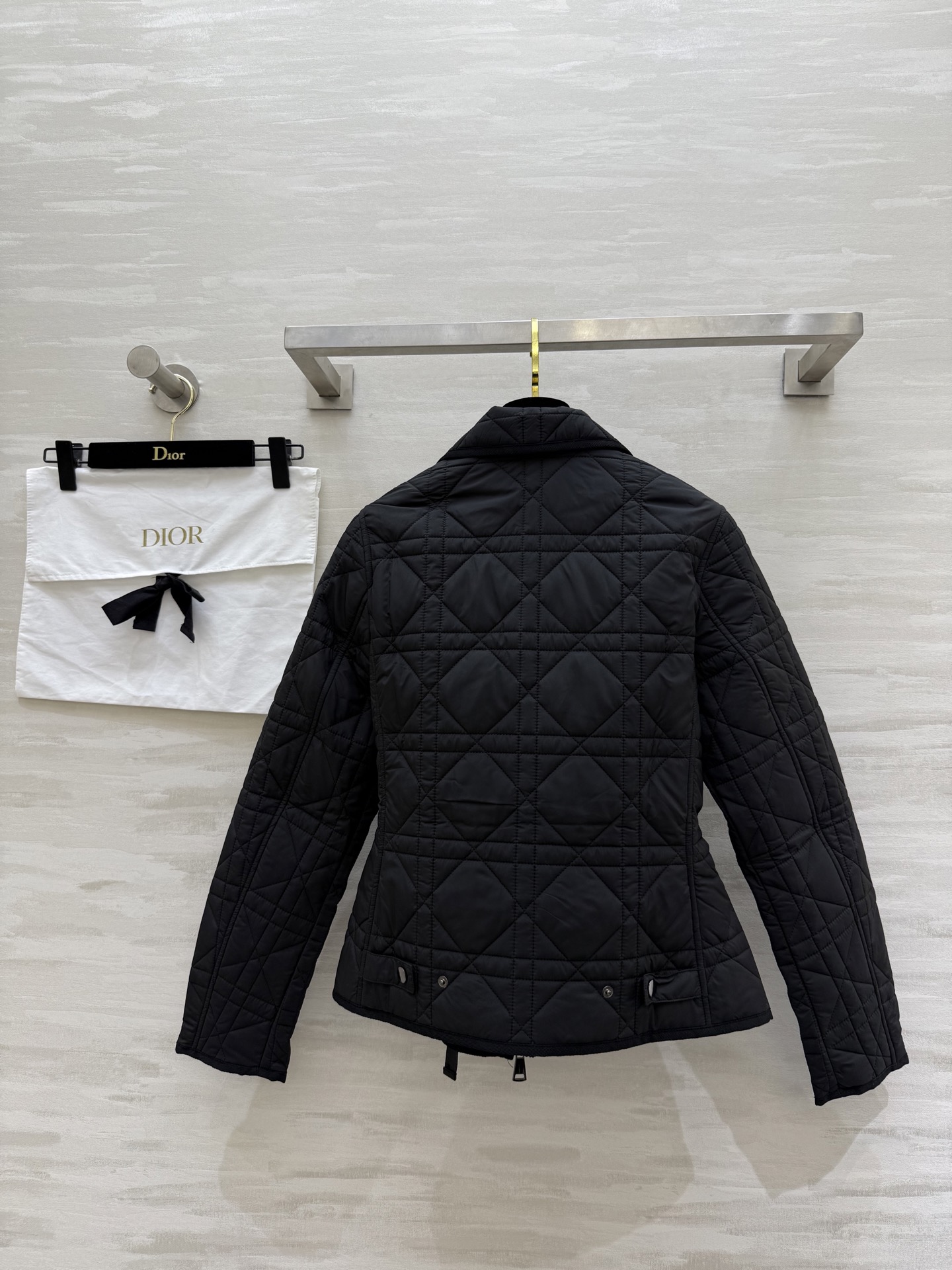 #DIO♡²⁵秋冬新款 藤格纹翻领棉服 高品质定制 现货首发size：S/M/L/XL（s码肩宽：37，