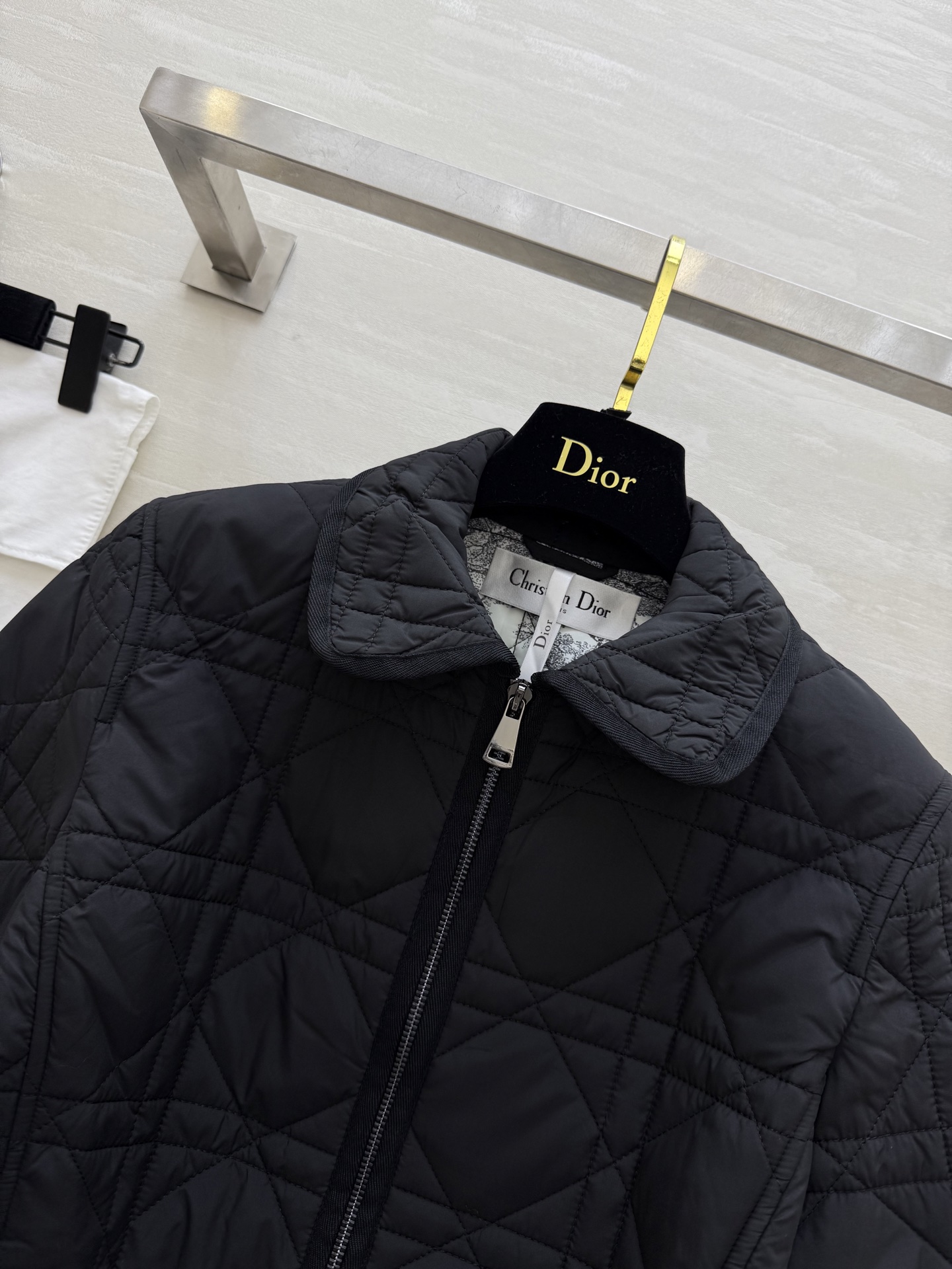 #DIO♡²⁵秋冬新款 藤格纹翻领棉服 高品质定制 现货首发size：S/M/L/XL（s码肩宽：37，