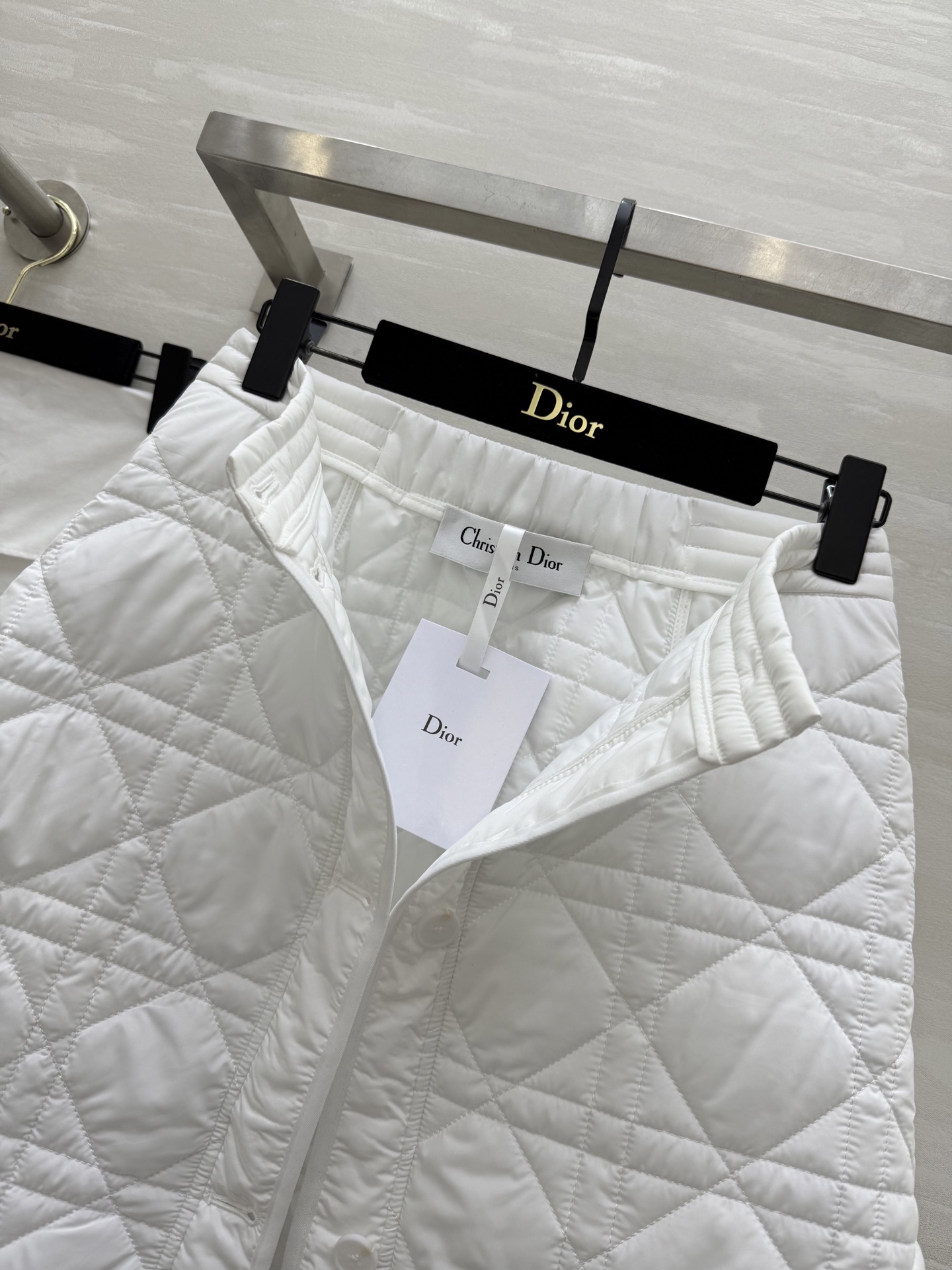 #DIO♡²⁵秋冬新款 戴妃藤格纹A摆夹棉半裙 高品质定制 现货首发size：S/M/L（s码腰围：66