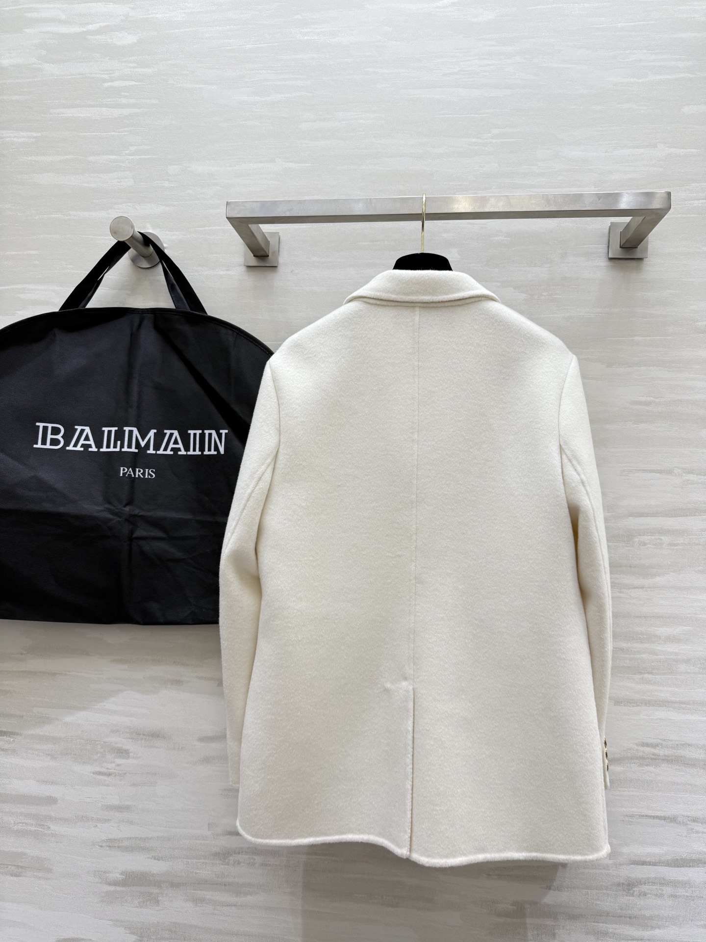 #BALMAI²⁵秋冬新款 羊毛西装大衣 定制100%羊毛面料 高品质 现货首发size：S/M/L（s