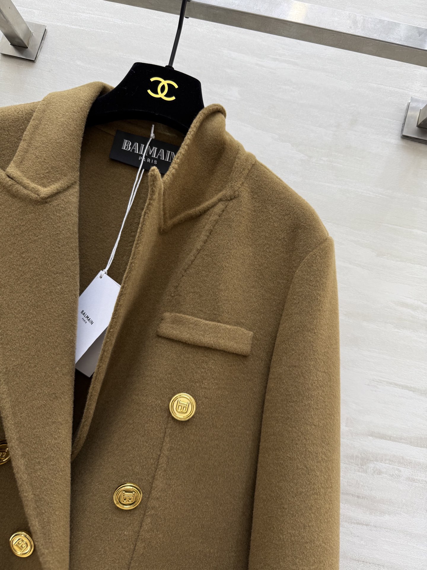 #BALMAI²⁵秋冬新款 羊毛西装大衣 定制100%羊毛面料 高品质 现货首发size：S/M/L（s
