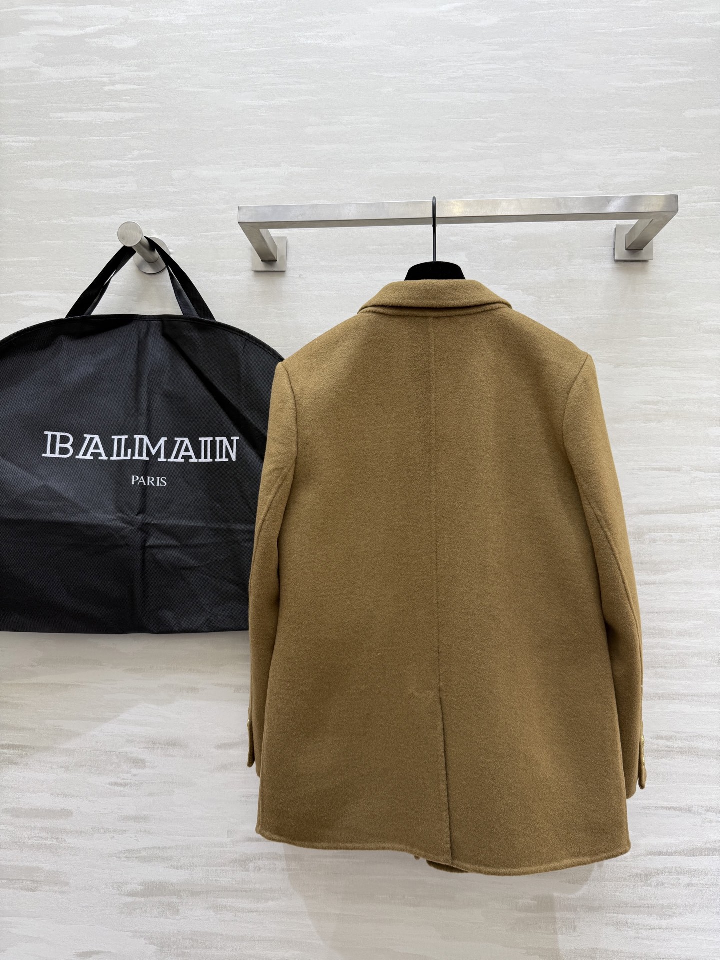 #BALMAI²⁵秋冬新款 羊毛西装大衣 定制100%羊毛面料 高品质 现货首发size：S/M/L（s