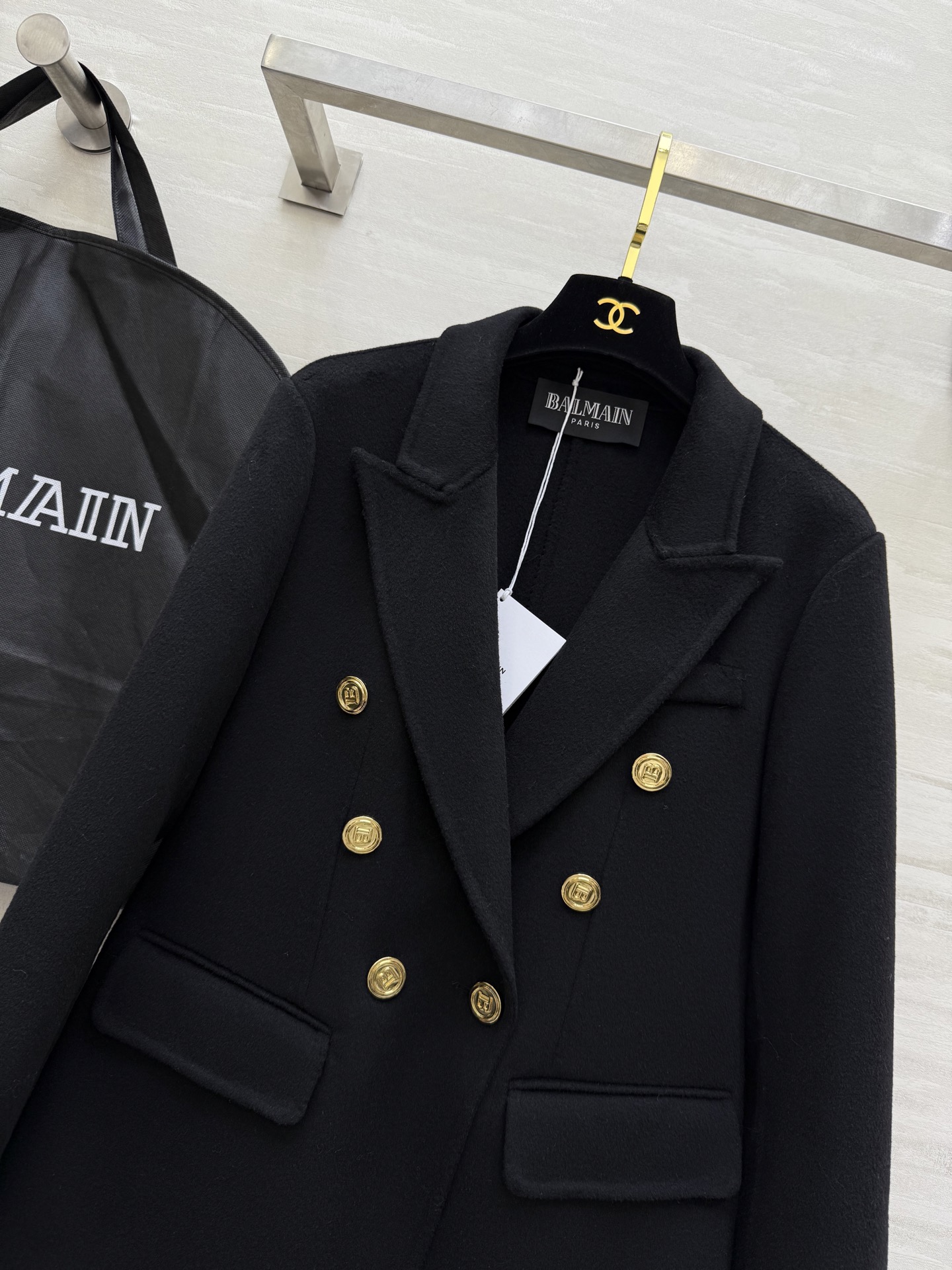 #BALMAI²⁵秋冬新款 羊毛西装大衣 定制100%羊毛面料 高品质 现货首发size：S/M/L（s