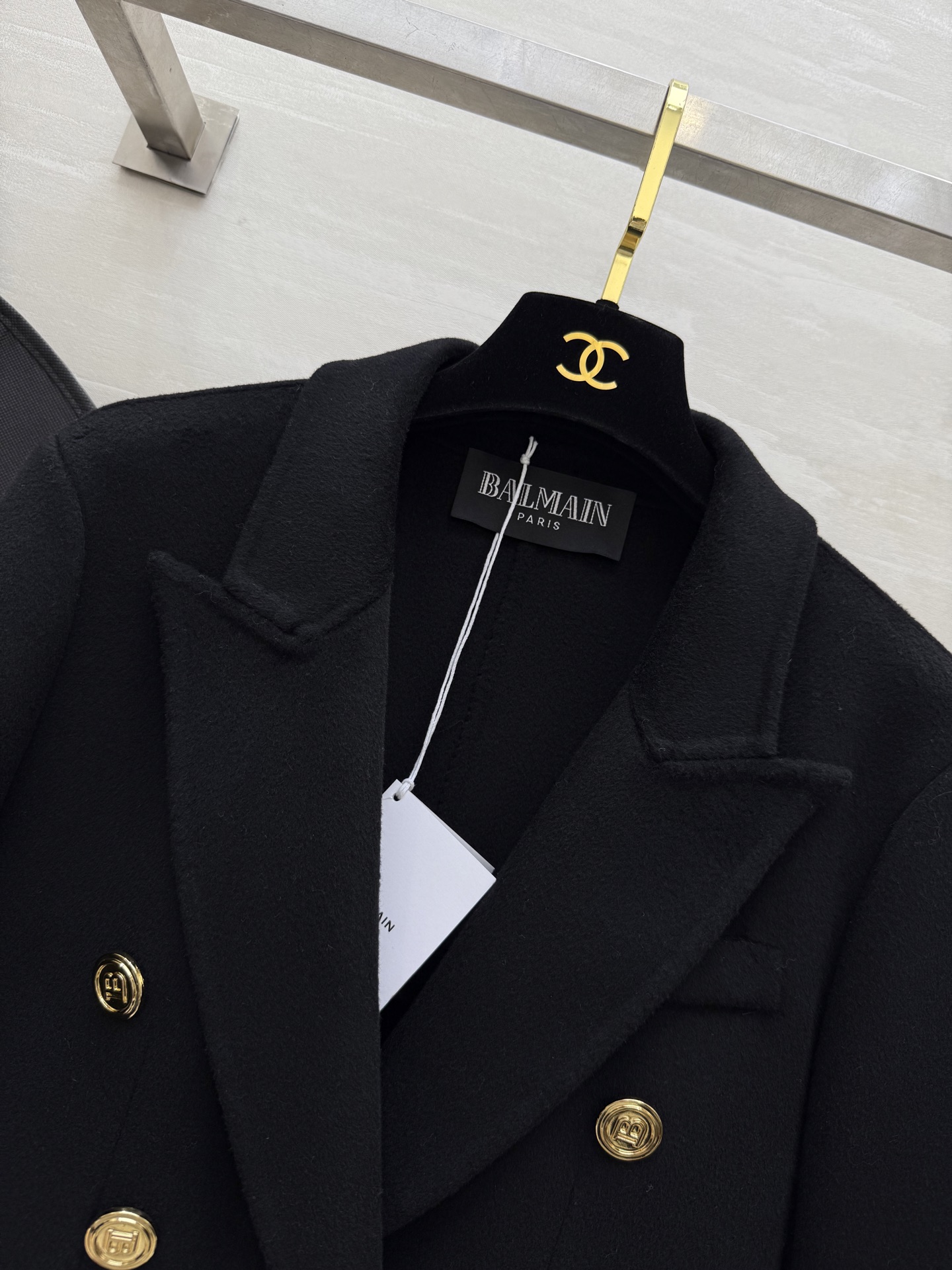 #BALMAI²⁵秋冬新款 羊毛西装大衣 定制100%羊毛面料 高品质 现货首发size：S/M/L（s