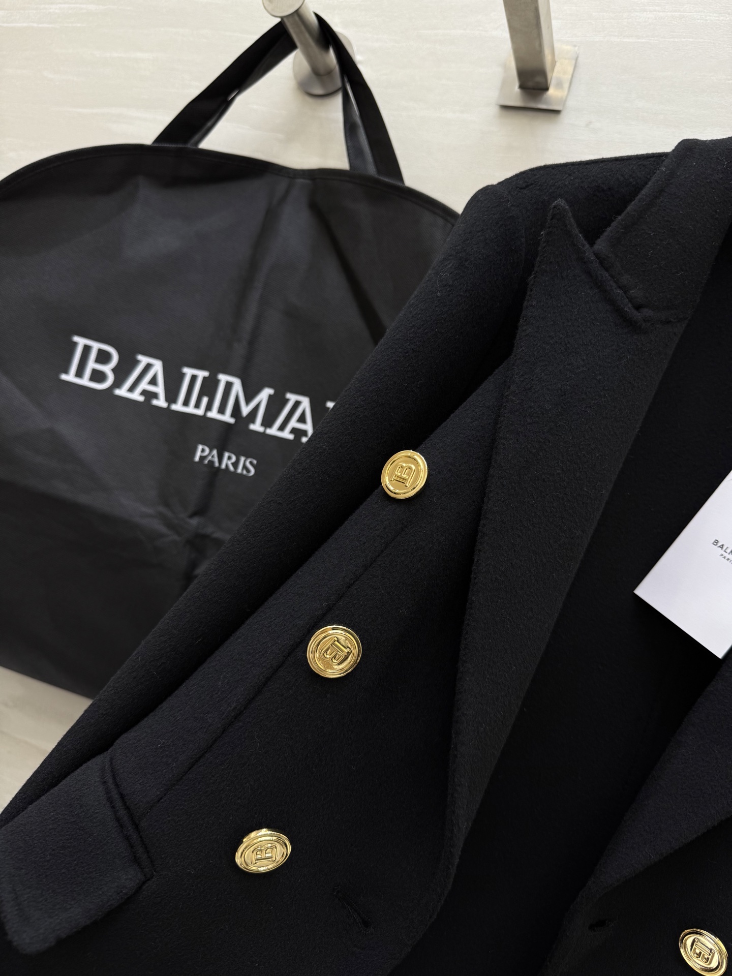 #BALMAI²⁵秋冬新款 羊毛西装大衣 定制100%羊毛面料 高品质 现货首发size：S/M/L（s