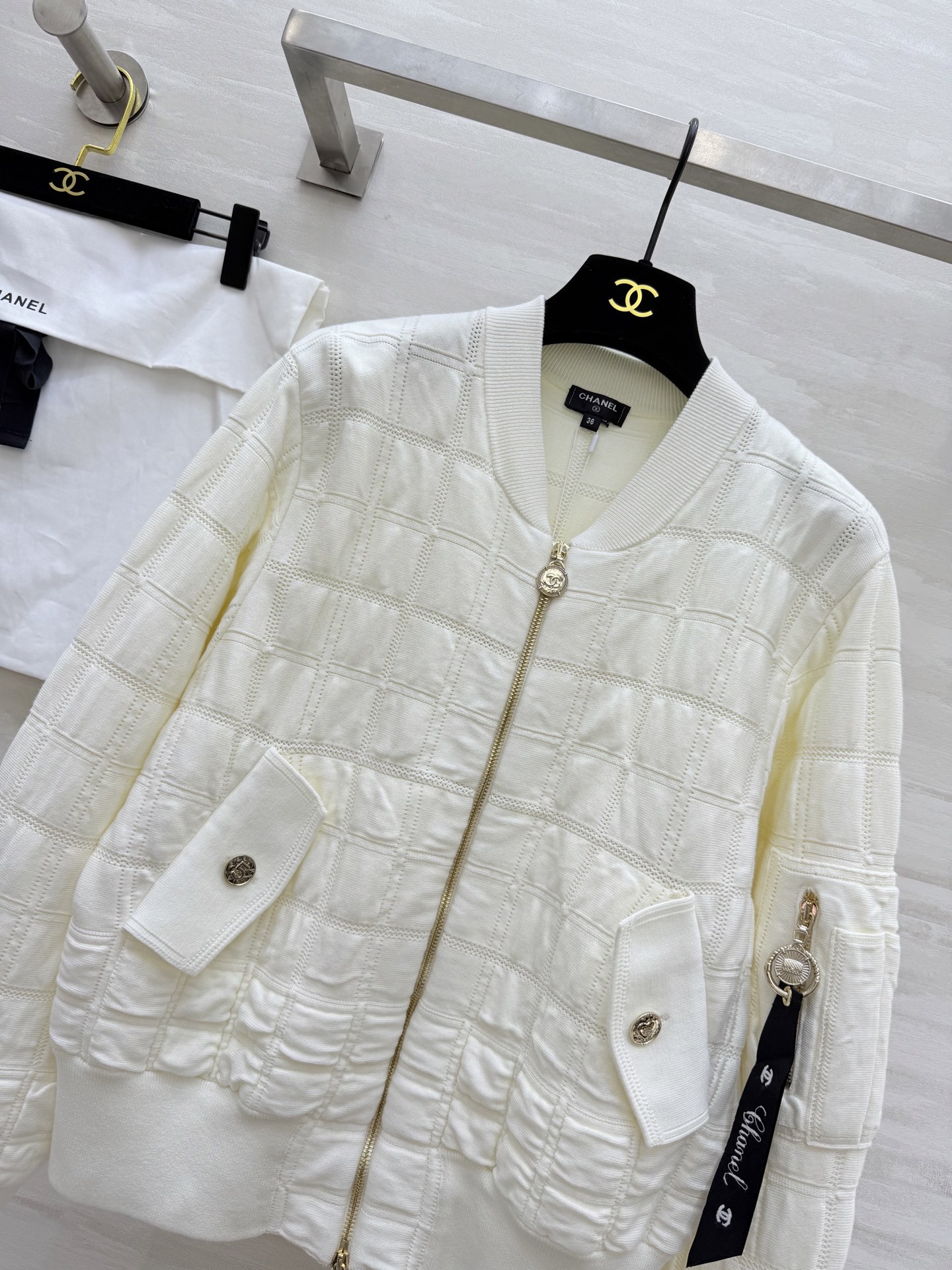 #Chane♡²⁵B 针织外套 高品质定制 现货首发size：36/38/40（）