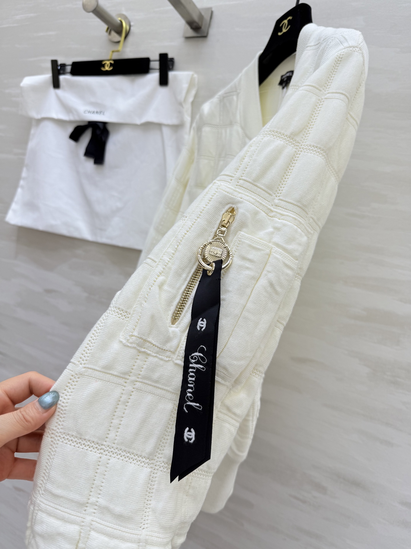 #Chane♡²⁵B 针织外套 高品质定制 现货首发size：36/38/40（）