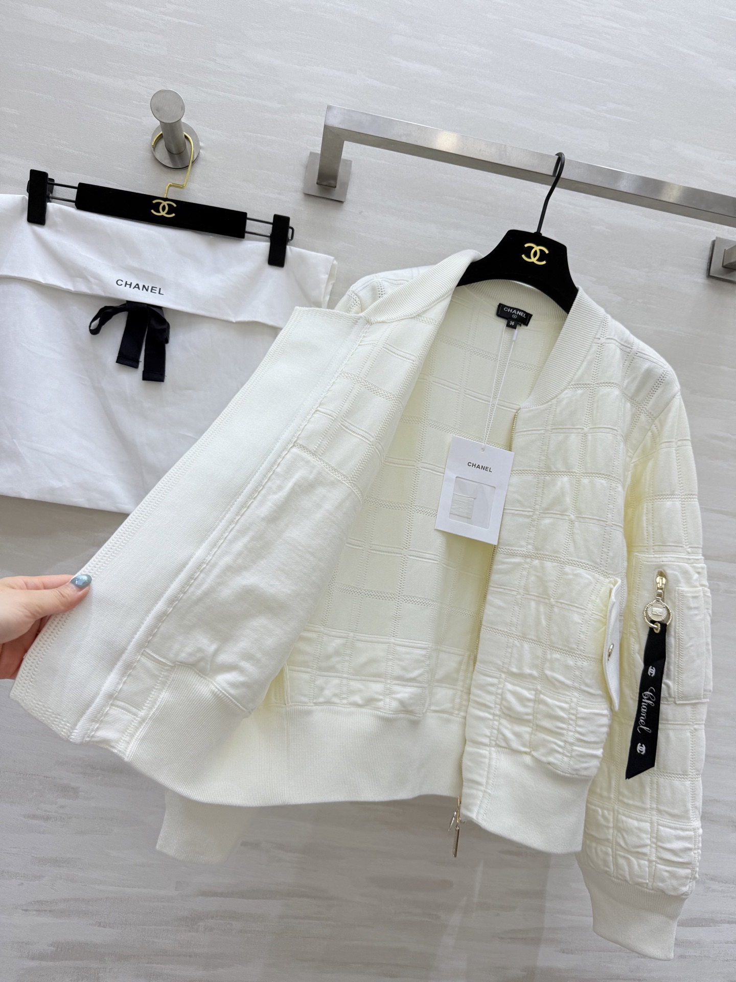 #Chane♡²⁵B 针织外套 高品质定制 现货首发size：36/38/40（）