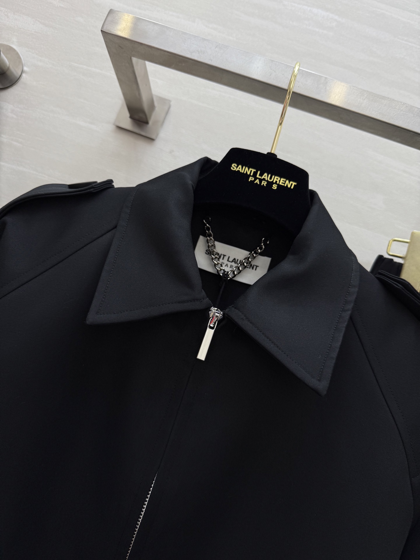 #ysl²⁵秋冬新款 巴恩风套装 极简酷时髦风格 高品质 现货首发size：S/M/L（M码胸围：112