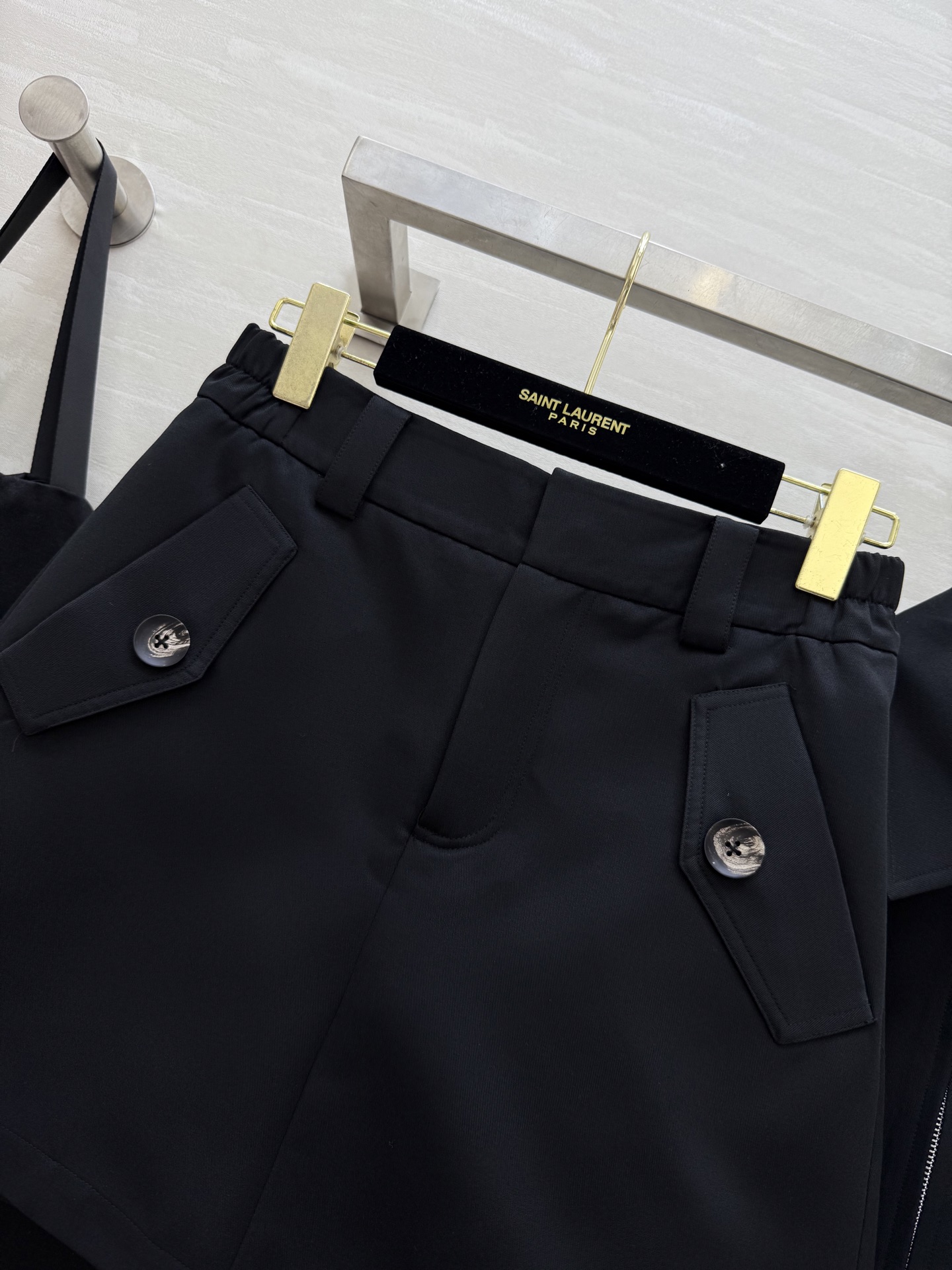 #ysl²⁵秋冬新款 巴恩风套装 极简酷时髦风格 高品质 现货首发size：S/M/L（M码胸围：112