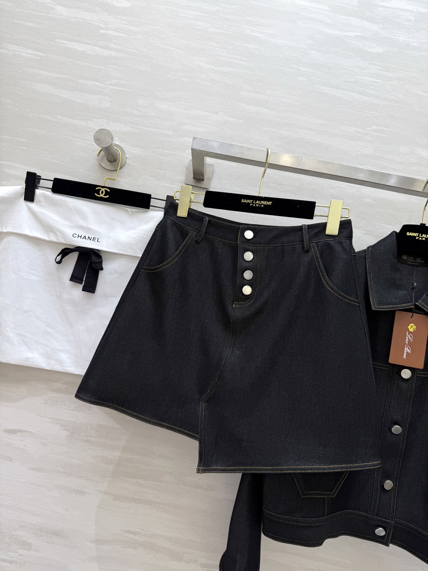 #lP🌹²⁵秋冬新款 复古时髦感牛仔套装 谁不爱🤠〰️全牛仔穿搭也可以超级有范！高品质定制 现货首发si