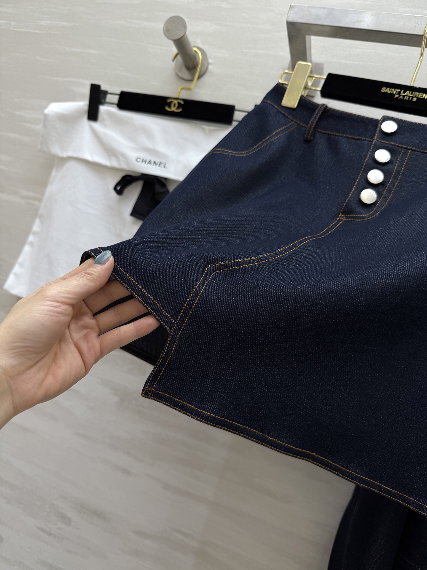 #lP🌹²⁵秋冬新款 复古时髦感牛仔套装 谁不爱🤠〰️全牛仔穿搭也可以超级有范！高品质定制 现货首发si