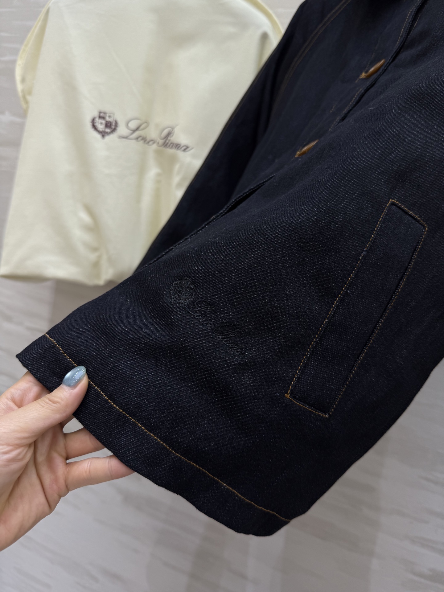 #LP²⁵秋冬新款 牛仔棉服外套 高品质定制 现货首发size：S/M/L（s码胸围：100，衣长：60