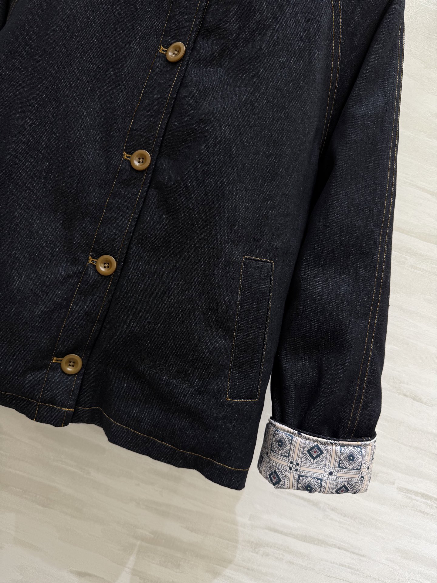 #LP²⁵秋冬新款 牛仔棉服外套 高品质定制 现货首发size：S/M/L（s码胸围：100，衣长：60