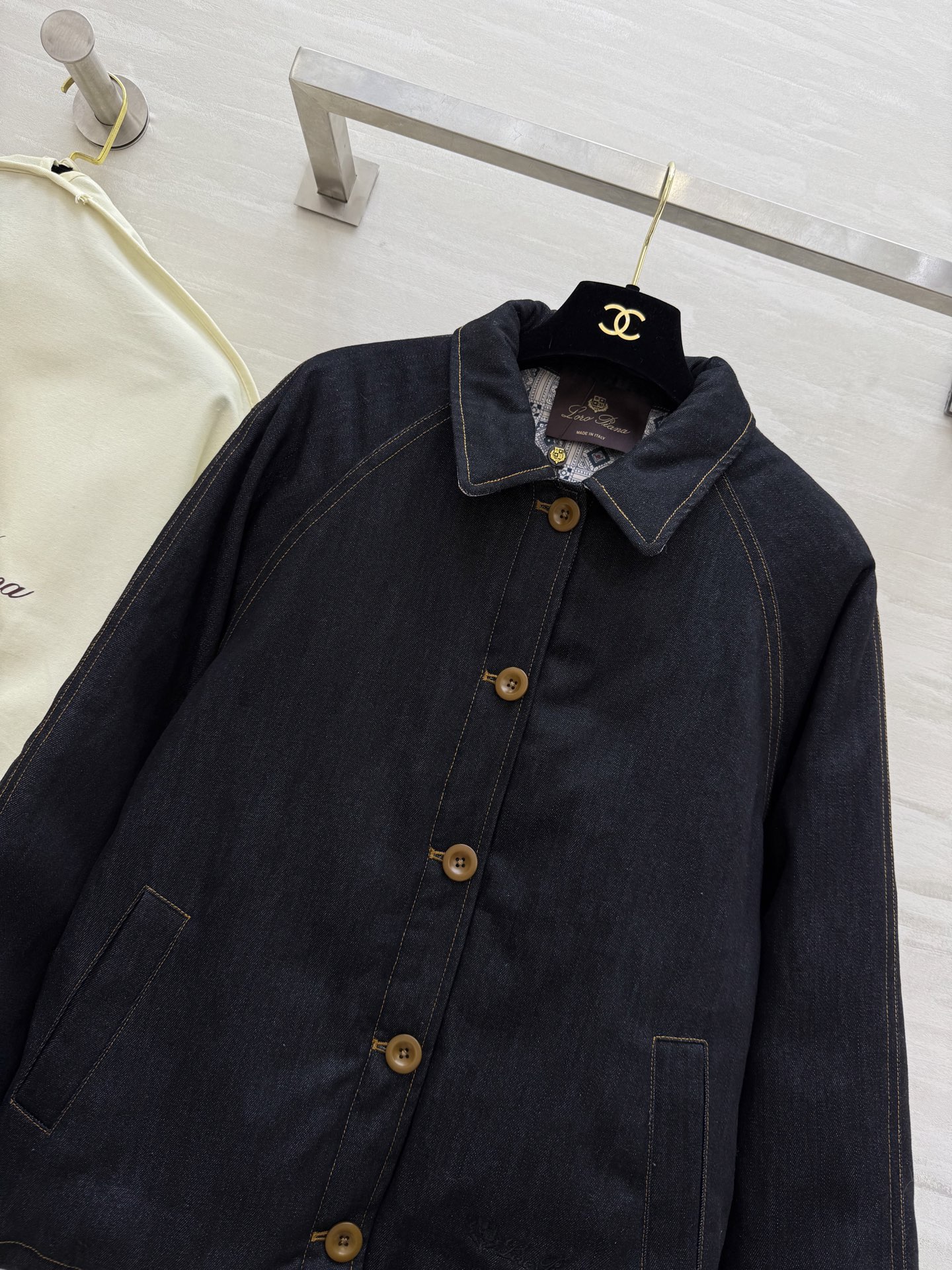 #LP²⁵秋冬新款 牛仔棉服外套 高品质定制 现货首发size：S/M/L（s码胸围：100，衣长：60