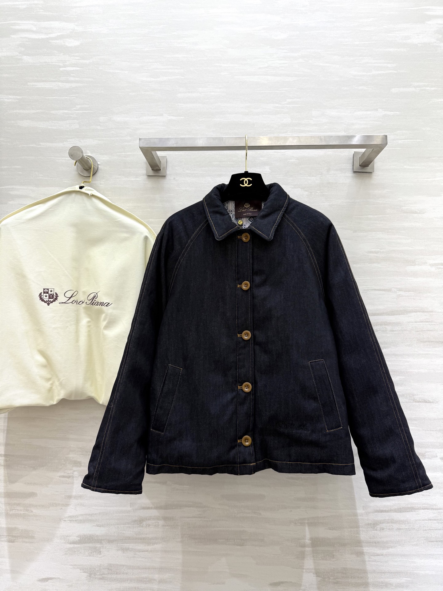 #LP²⁵秋冬新款 牛仔棉服外套 高品质定制 现货首发size：S/M/L（s码胸围：100，衣长：60