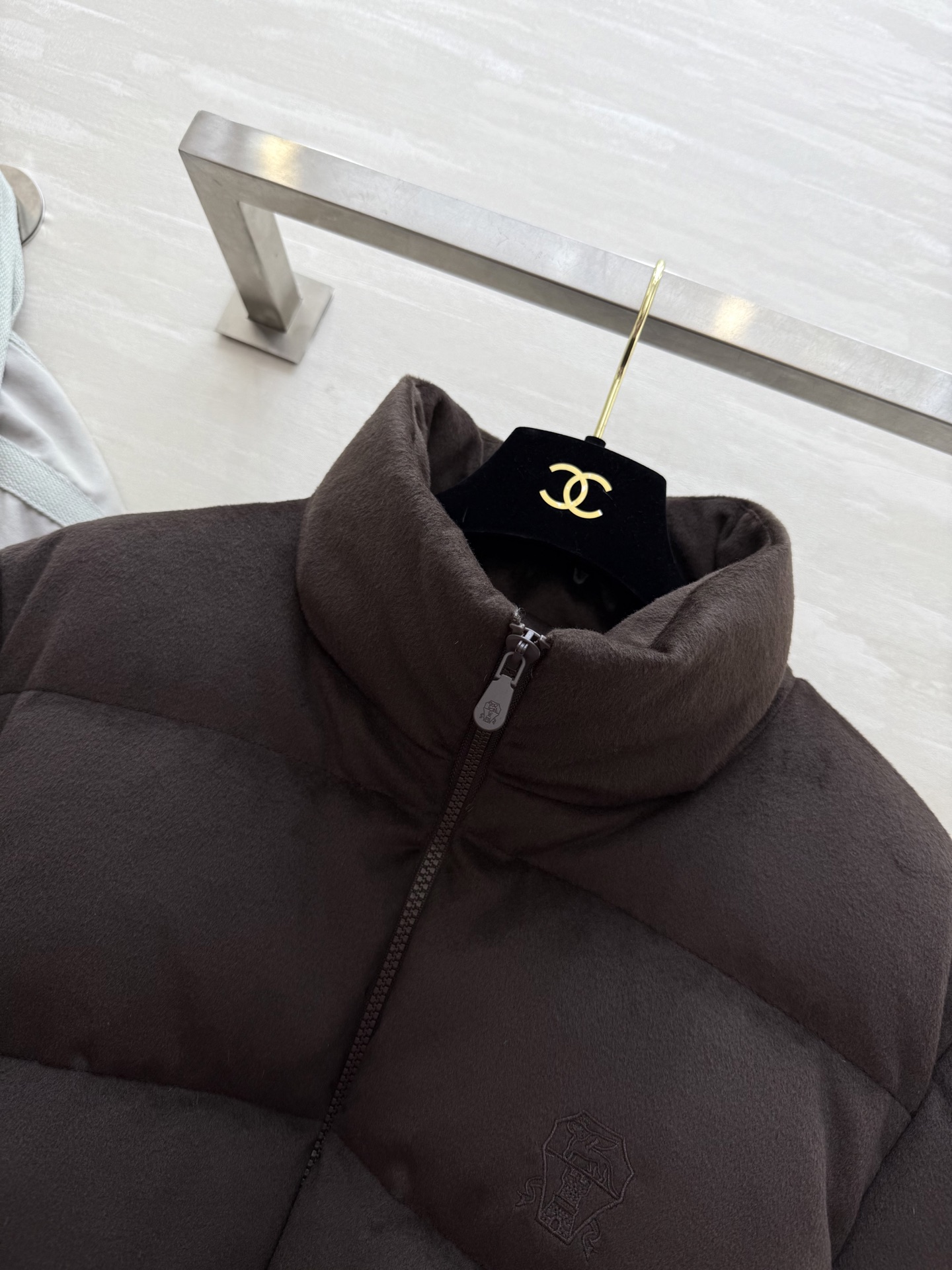 #Brunello Cucinell♡²⁵| 秋冬新款 收腰立领鹅绒服 内里蓬松90国标鹅绒填充 保暖舒