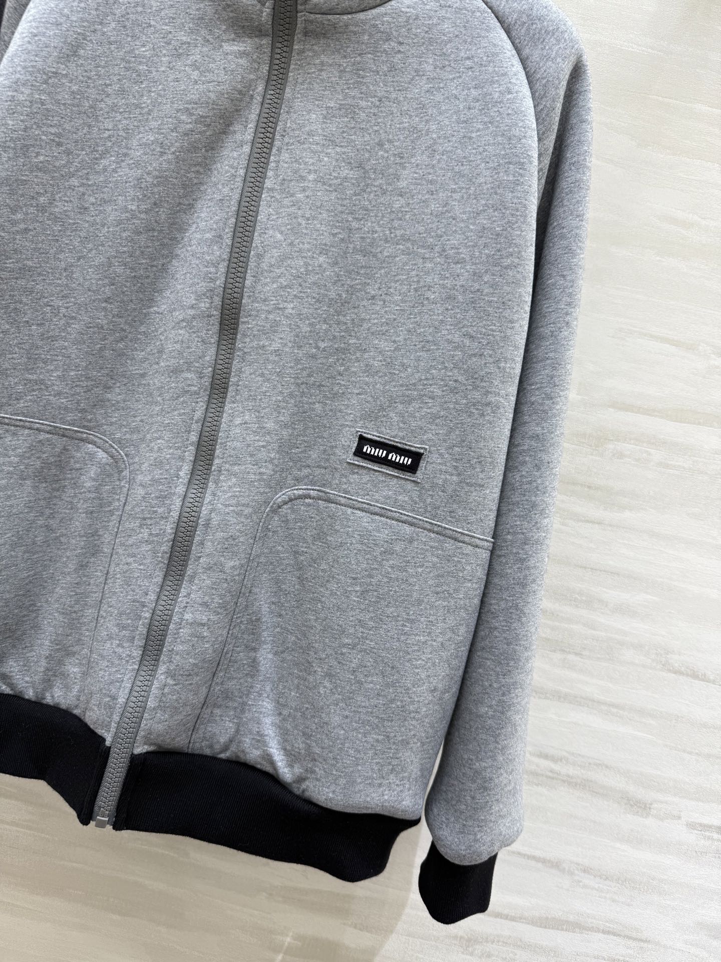 #Miumi♡²⁵秋冬新款 环保羔毛立领外套 高品质定制 现货首发size：S/M/L（s码胸围：106