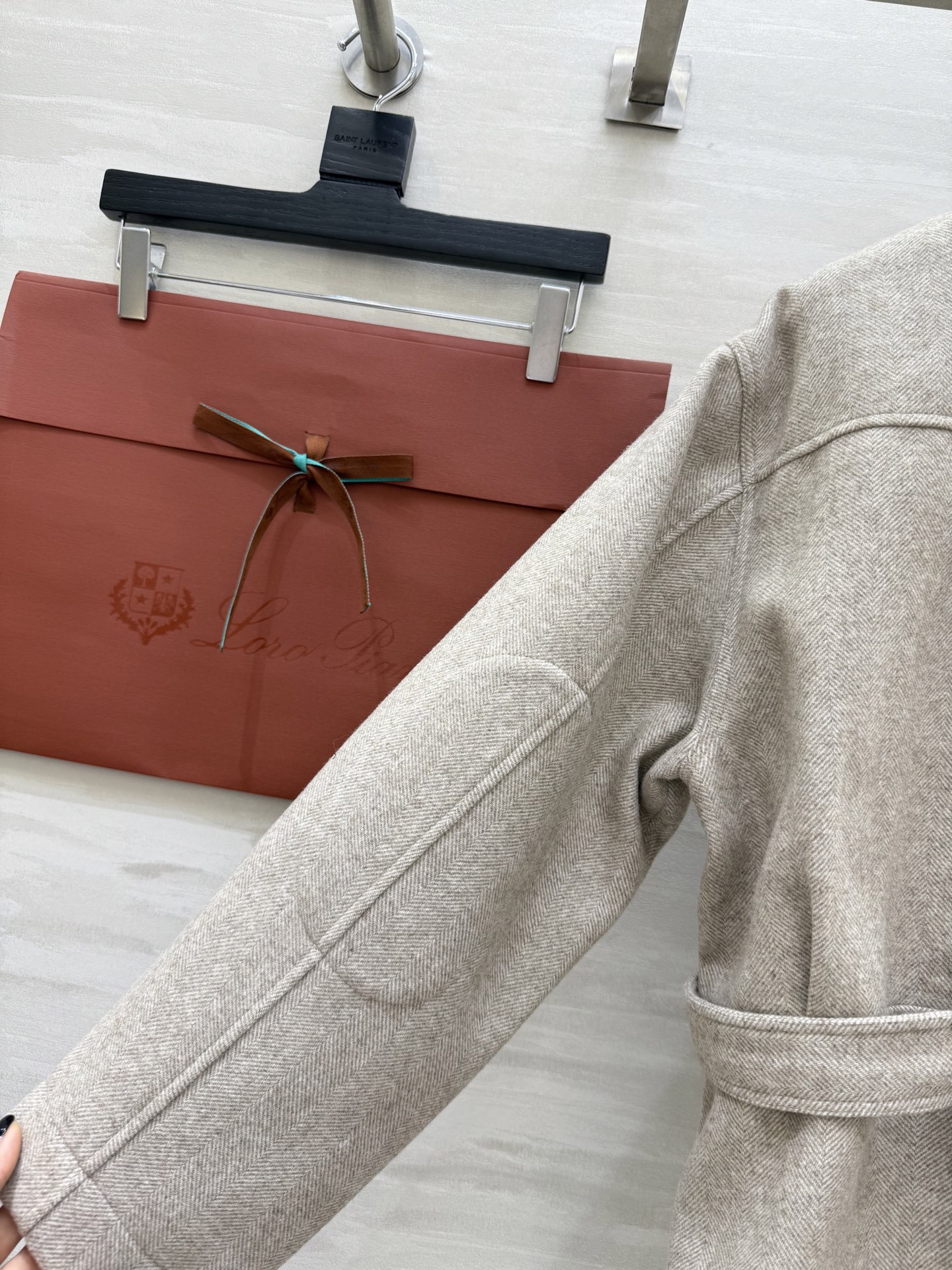 #Loro Pian♡²⁵秋冬新款 羊毛材质老钱风外套 选用高品质羊毛 柔软又保暖 秋冬穿超合适！简约老