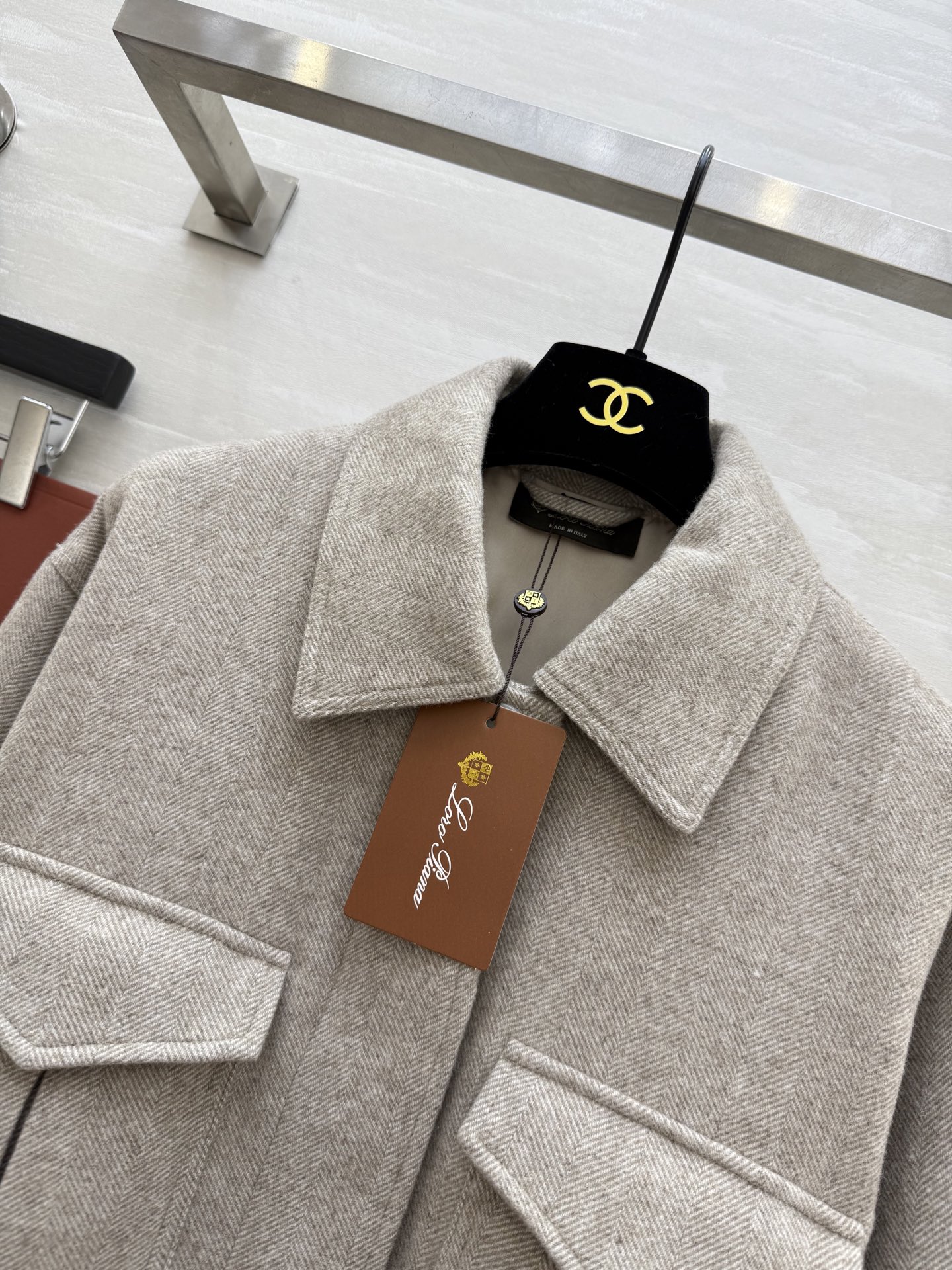 #Loro Pian♡²⁵秋冬新款 羊毛材质老钱风外套 选用高品质羊毛 柔软又保暖 秋冬穿超合适！简约老