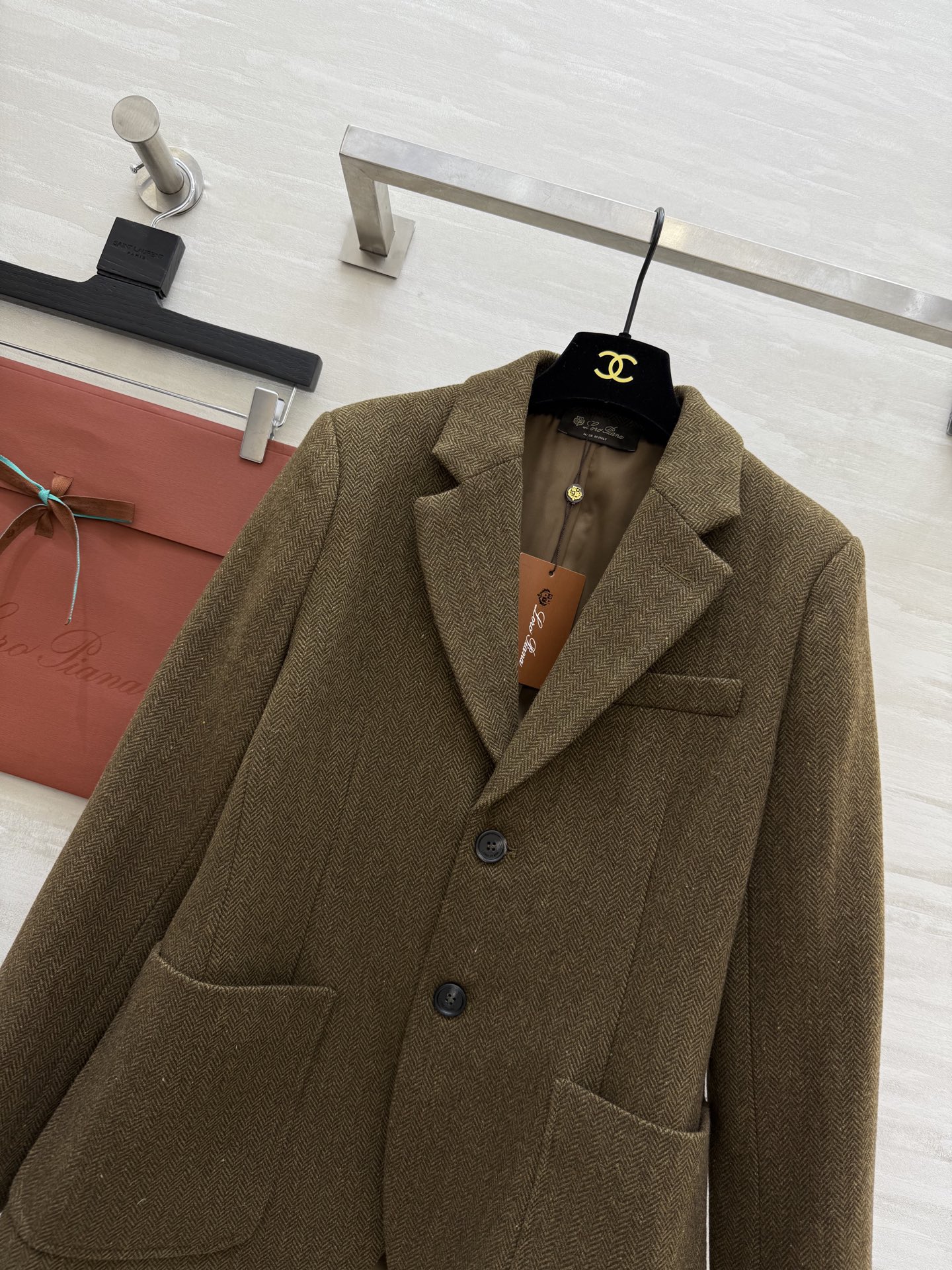 Loro Pian Cashmere Blend Blazer - Sophisticated Tailored Fit, S-L Sizes 5 i1762800180837 9607 0 3