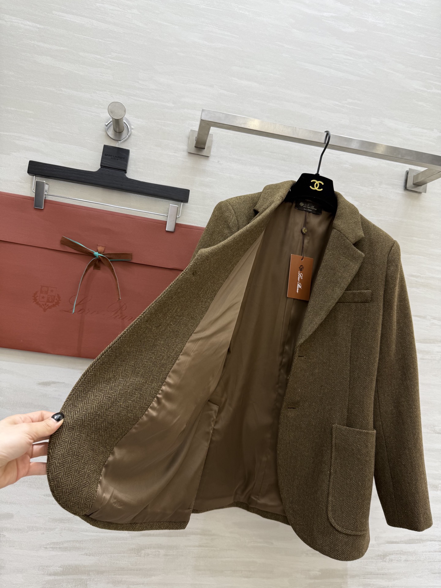 Loro Pian Cashmere Blend Blazer - Sophisticated Tailored Fit, S-L Sizes 10 i1762800183048 9769 0 8