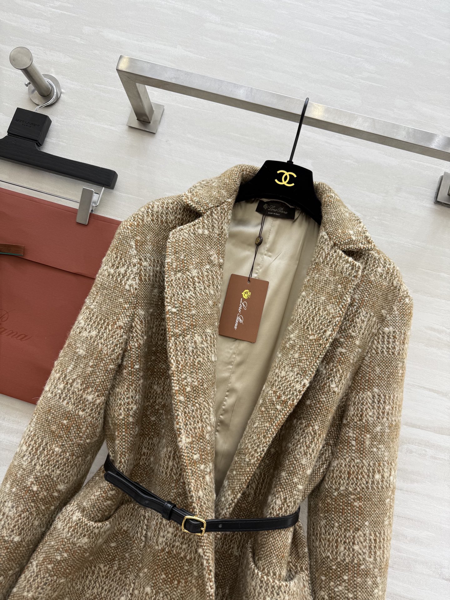 #Loro Pian♡²⁵秋冬系列🤎 羊毛花呢外套 细节处的精致感 高品质定制 现货首发size：S/M