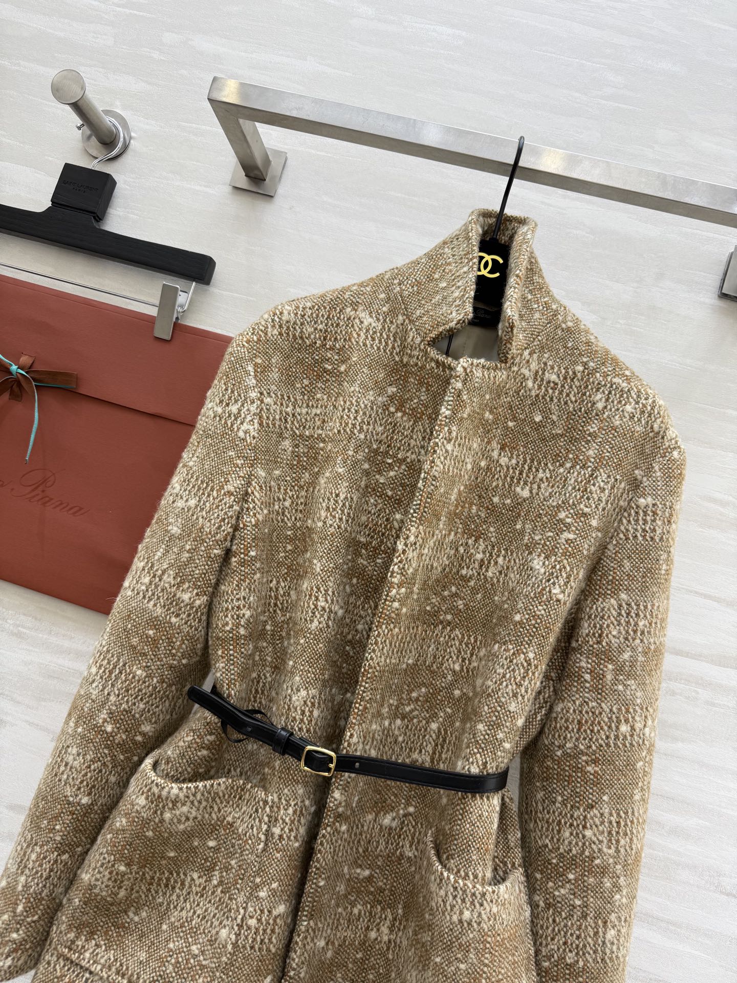 #Loro Pian♡²⁵秋冬系列🤎 羊毛花呢外套 细节处的精致感 高品质定制 现货首发size：S/M