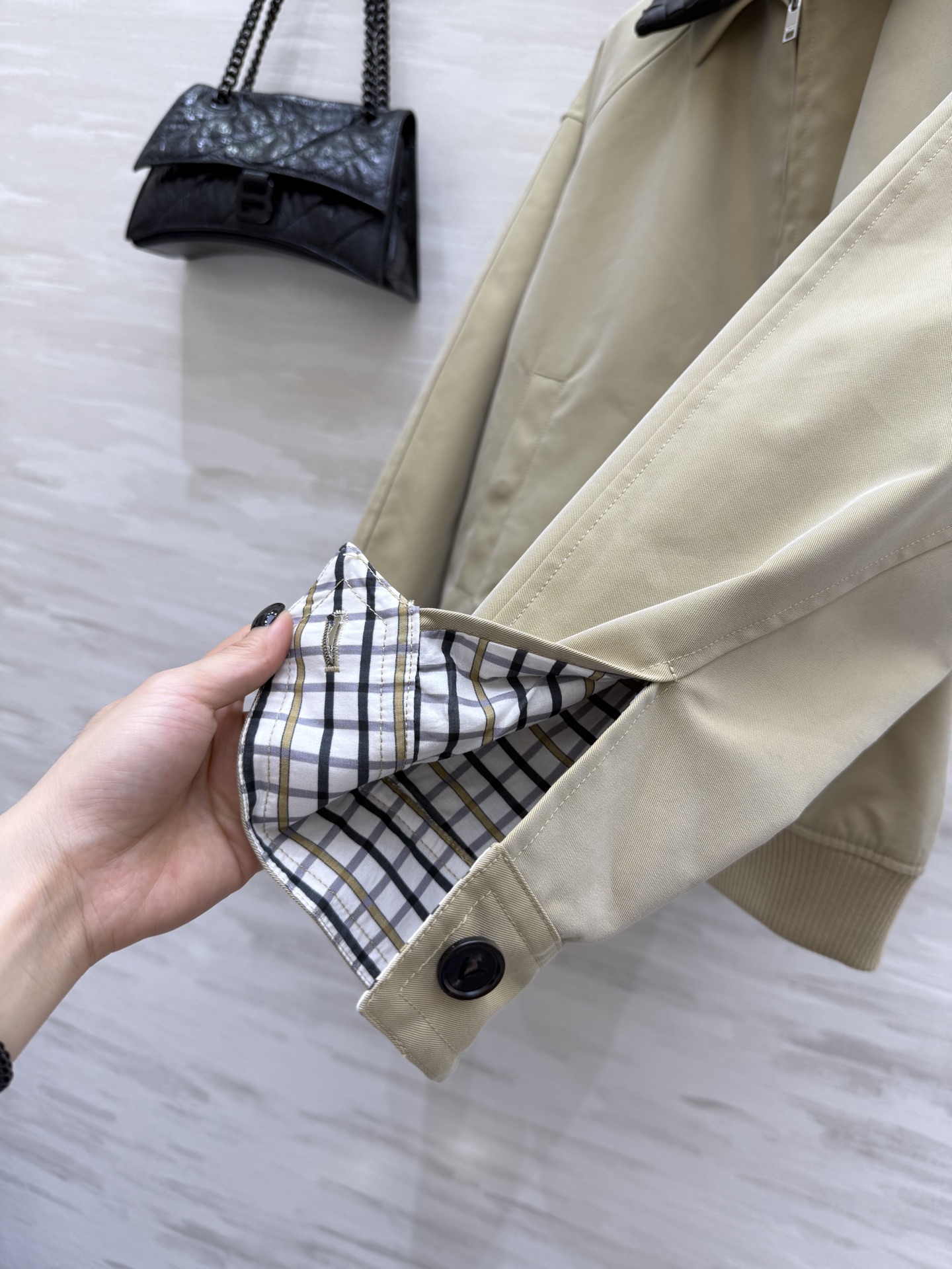 #Bottega Venet♡²⁵秋冬新款夹克外套 手工编织皮领 可拆卸 复古贵气or清爽利落随心切换！