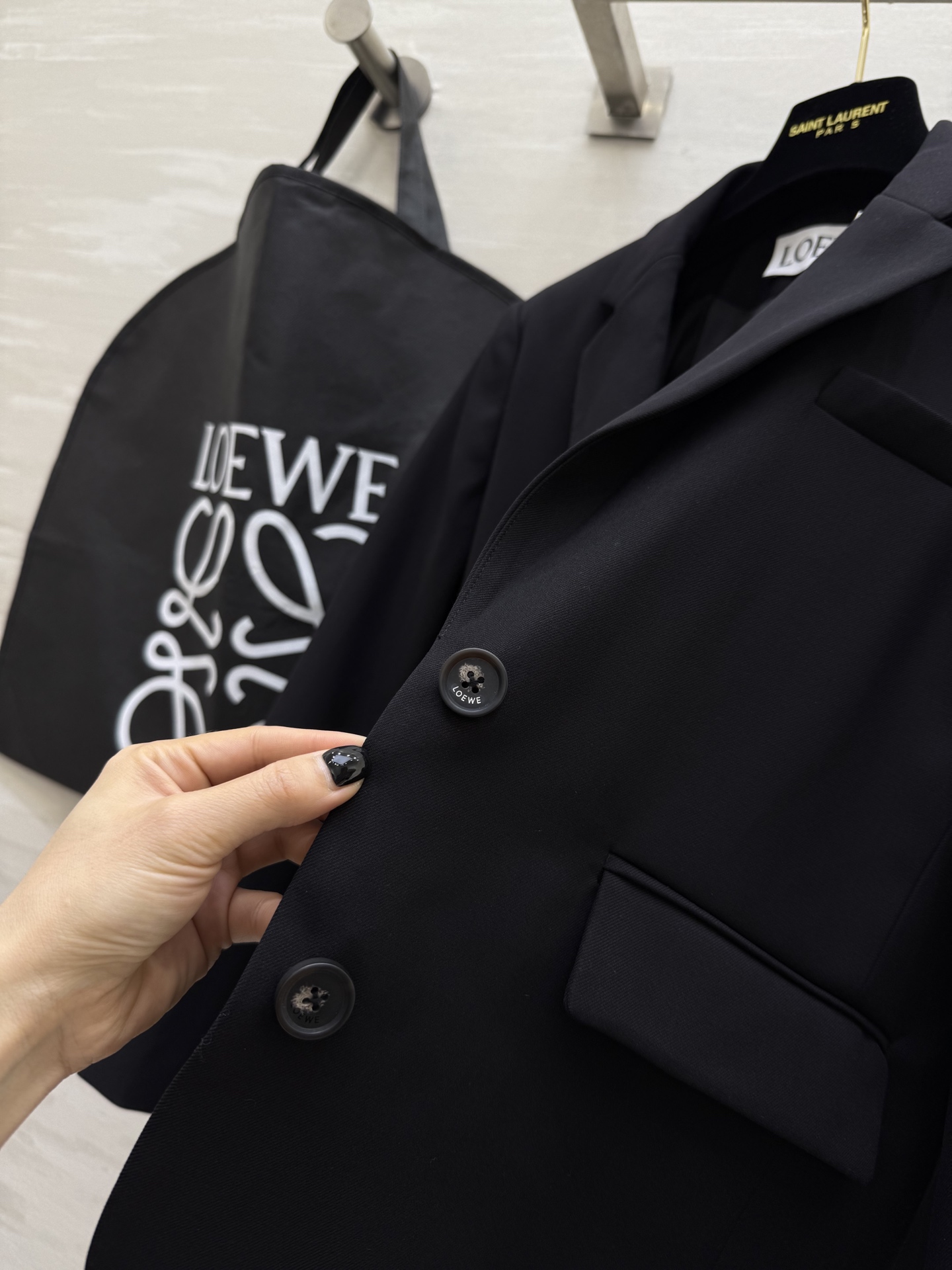 #Loew♡²⁵秋冬新款 西装套装 分开发售 高品质 现货来size：S/M/L（S码肩宽：38，胸围：
