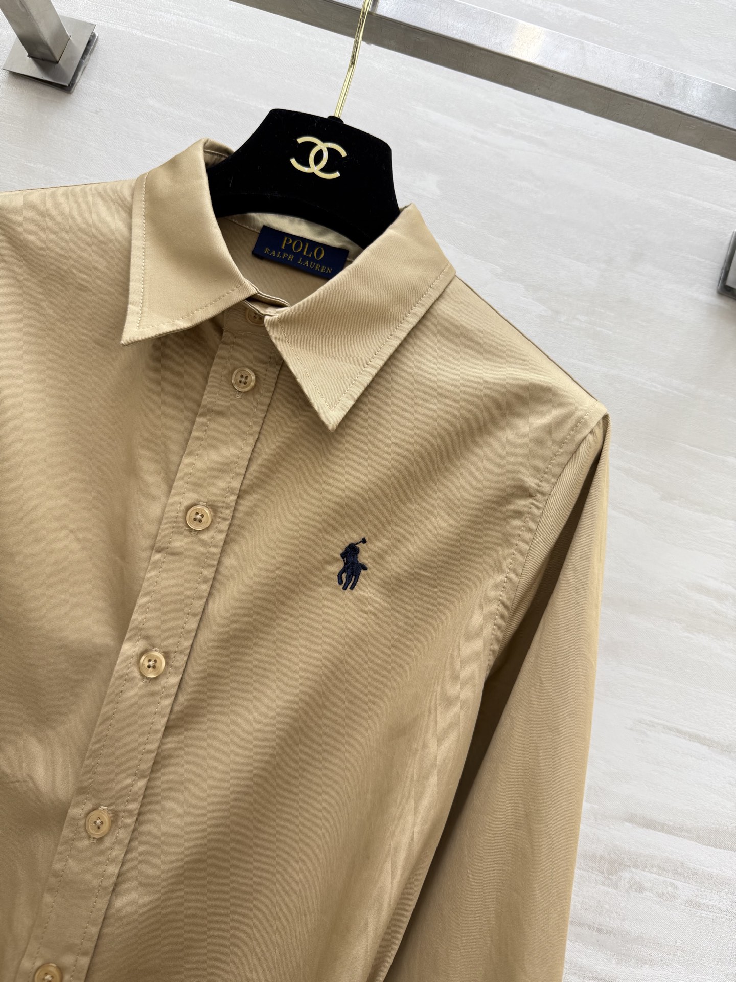 #拉夫劳伦²⁵秋冬新款 翻领衬衣式连衣裙 高品质定制 现货首发size：S/M/L（s码肩宽：36，胸围