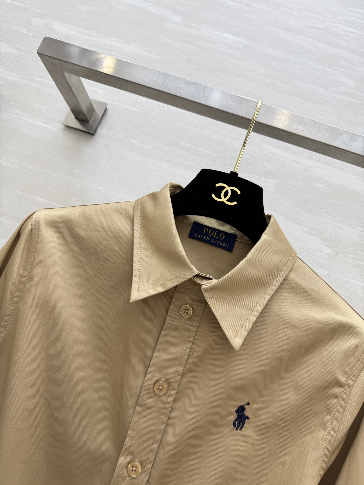 #拉夫劳伦²⁵秋冬新款 翻领衬衣式连衣裙 高品质定制 现货首发size：S/M/L（s码肩宽：36，胸围