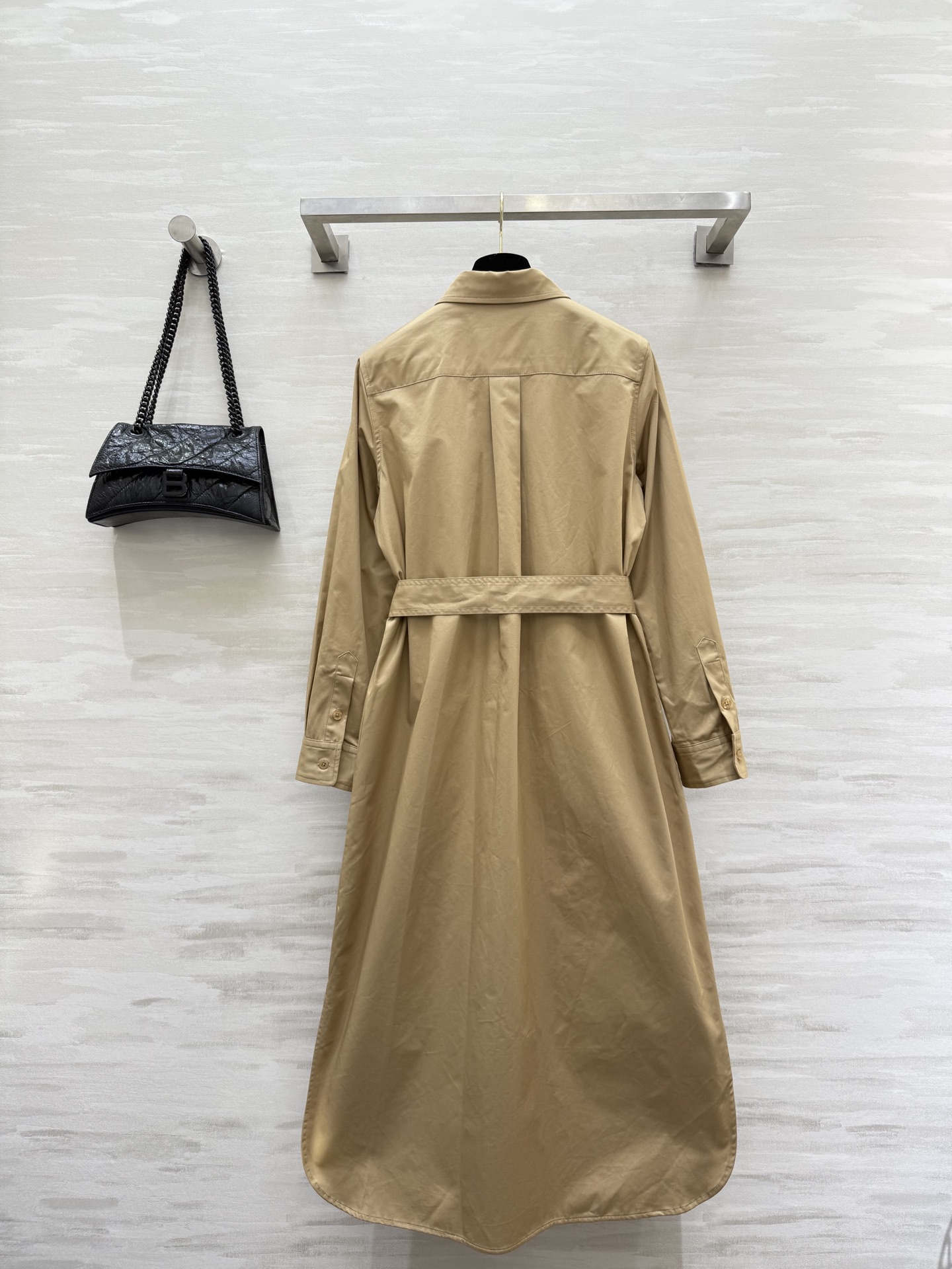 #拉夫劳伦²⁵秋冬新款 翻领衬衣式连衣裙 高品质定制 现货首发size：S/M/L（s码肩宽：36，胸围