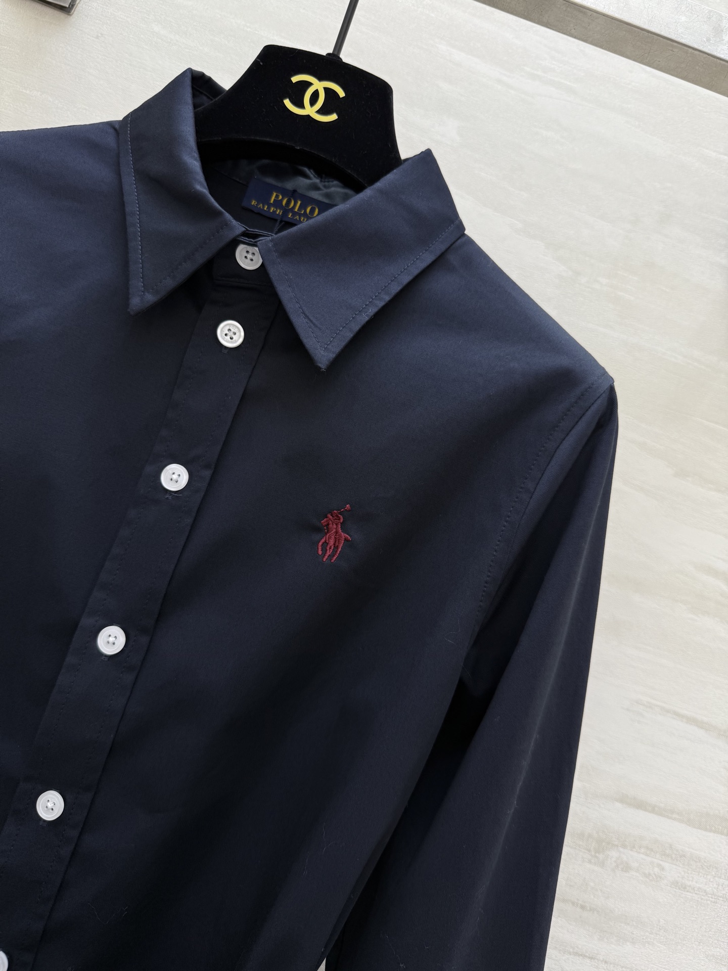 #拉夫劳伦²⁵秋冬新款 翻领衬衣式连衣裙 高品质定制 现货首发size：S/M/L（s码肩宽：36，胸围