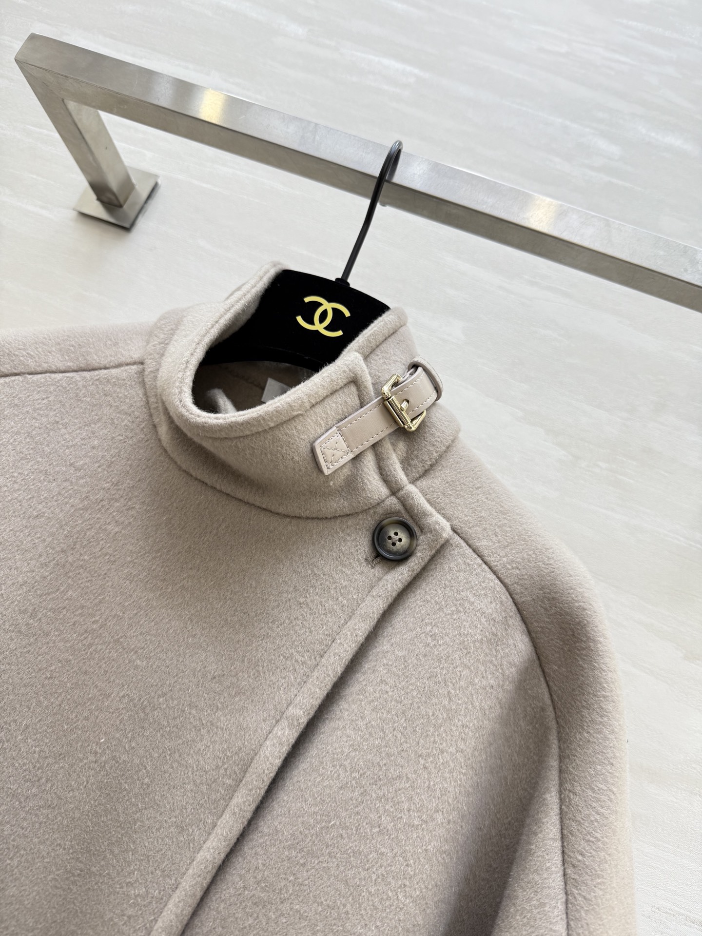 #Maxmar♡²⁵秋冬新款 羊毛呢斗篷外套 高品质 现货来size：S/M/L（s码胸围：146，衣长